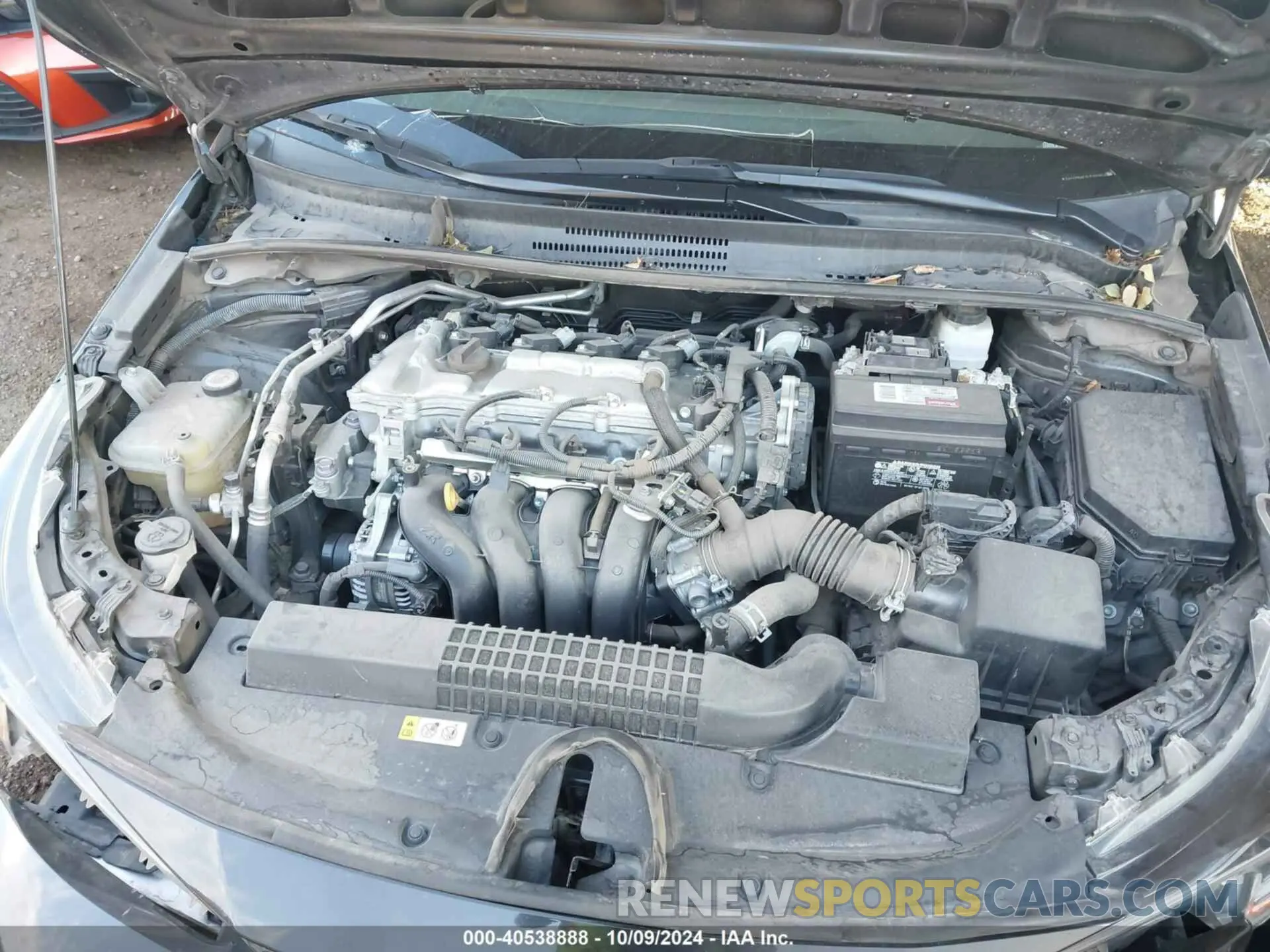 10 fotografías del automóvil dañado 5YFEPRAE1LP137653 TOYOTA COROLLA 2020