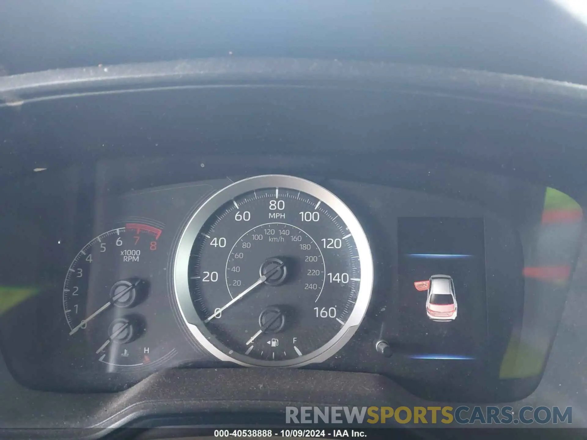 15 fotografías del automóvil dañado 5YFEPRAE1LP137653 TOYOTA COROLLA 2020