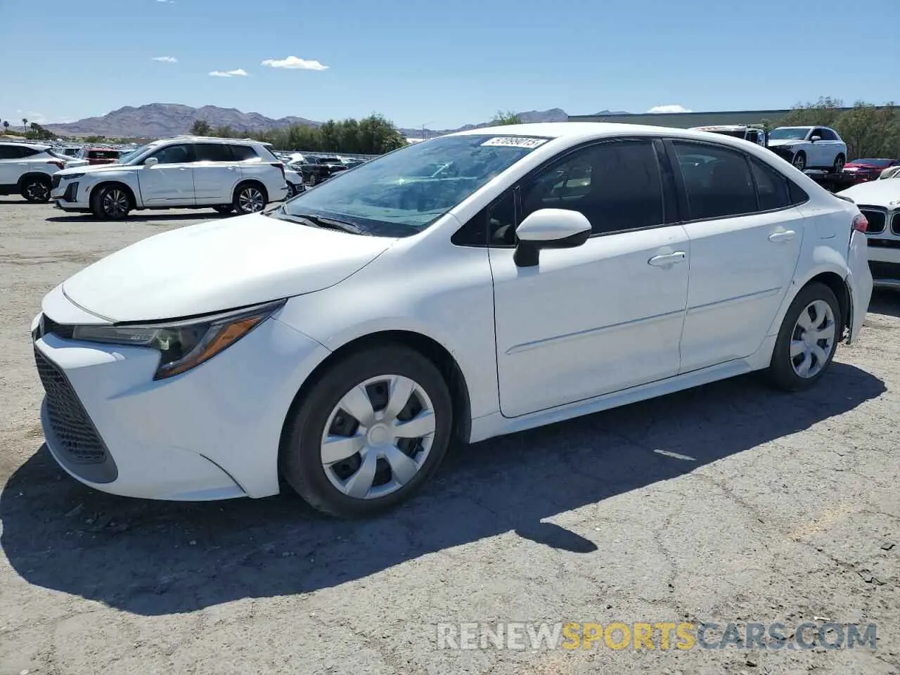 1 fotografías del automóvil dañado 5YFEPRAE1LP138303 TOYOTA COROLLA 2020