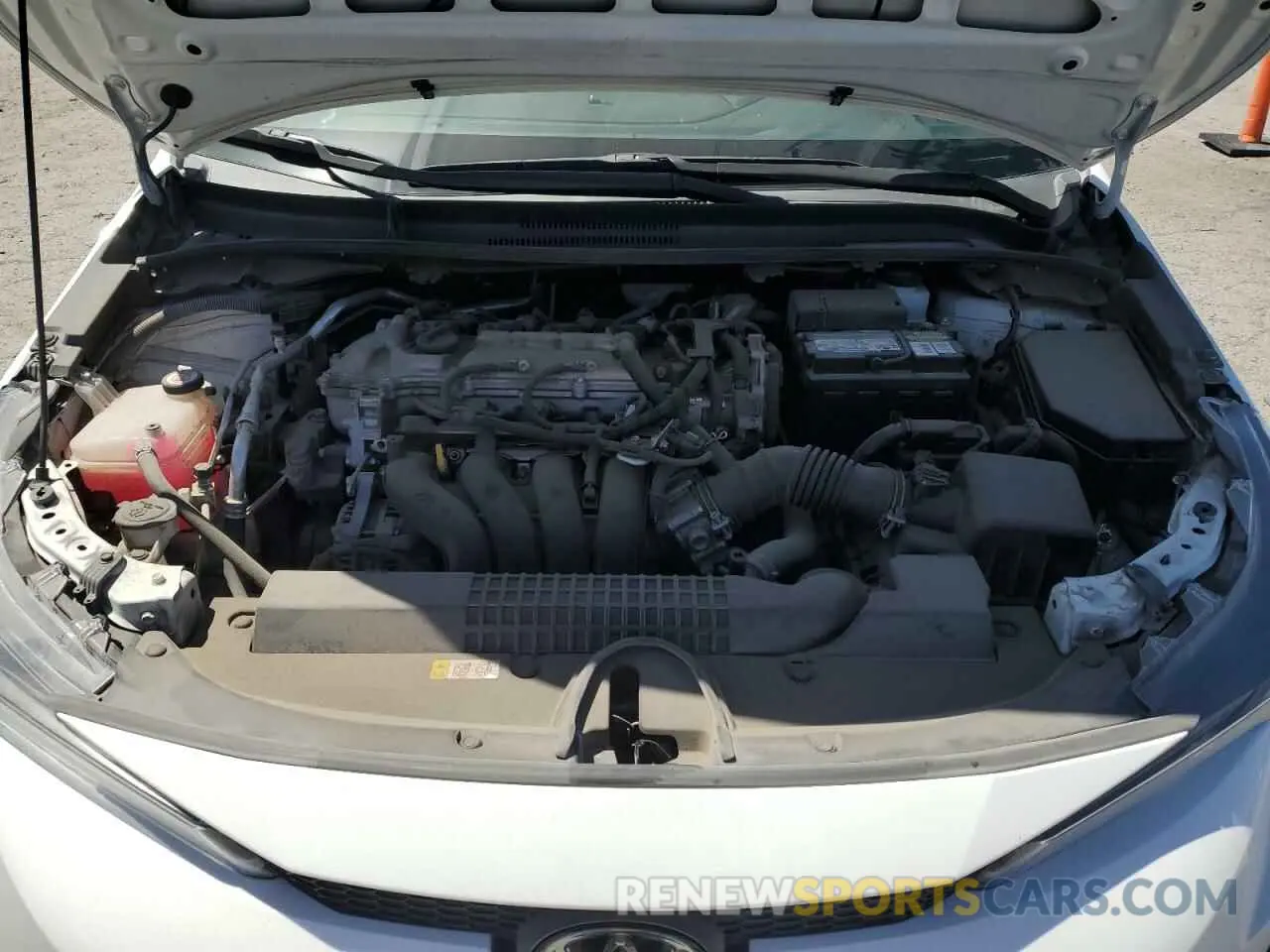 11 fotografías del automóvil dañado 5YFEPRAE1LP138303 TOYOTA COROLLA 2020