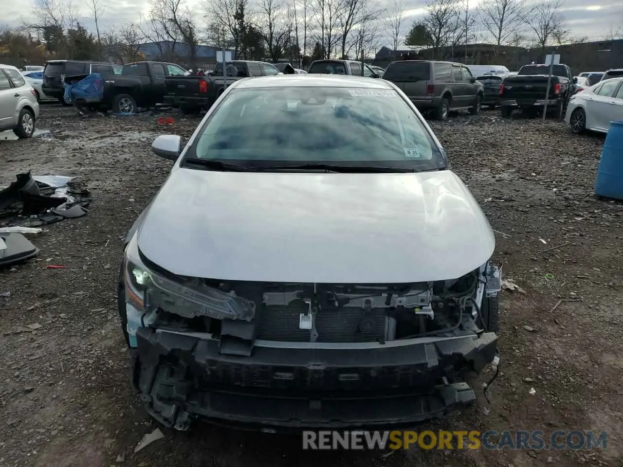 5 fotografías del automóvil dañado 5YFEPRAE1LP143744 TOYOTA COROLLA 2020