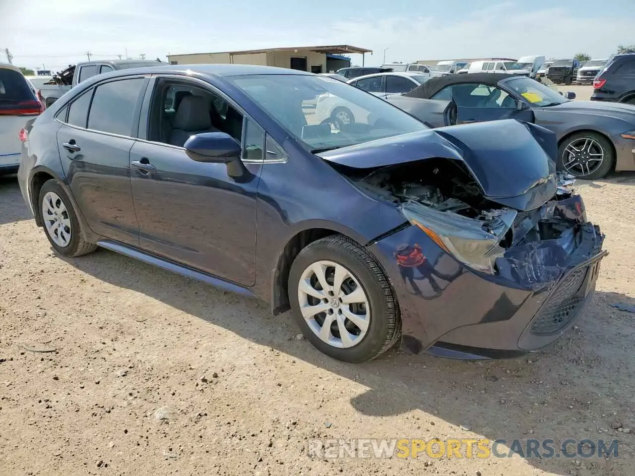 4 fotografías del automóvil dañado 5YFEPRAE1LP146725 TOYOTA COROLLA 2020