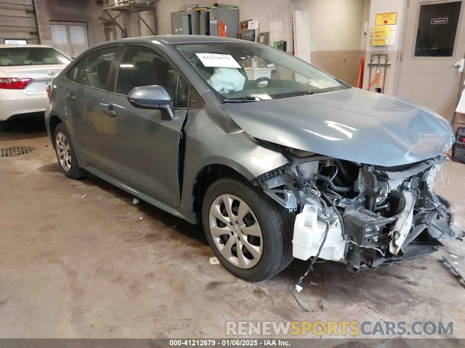 1 fotografías del automóvil dañado 5YFEPRAE2LP015920 TOYOTA COROLLA 2020