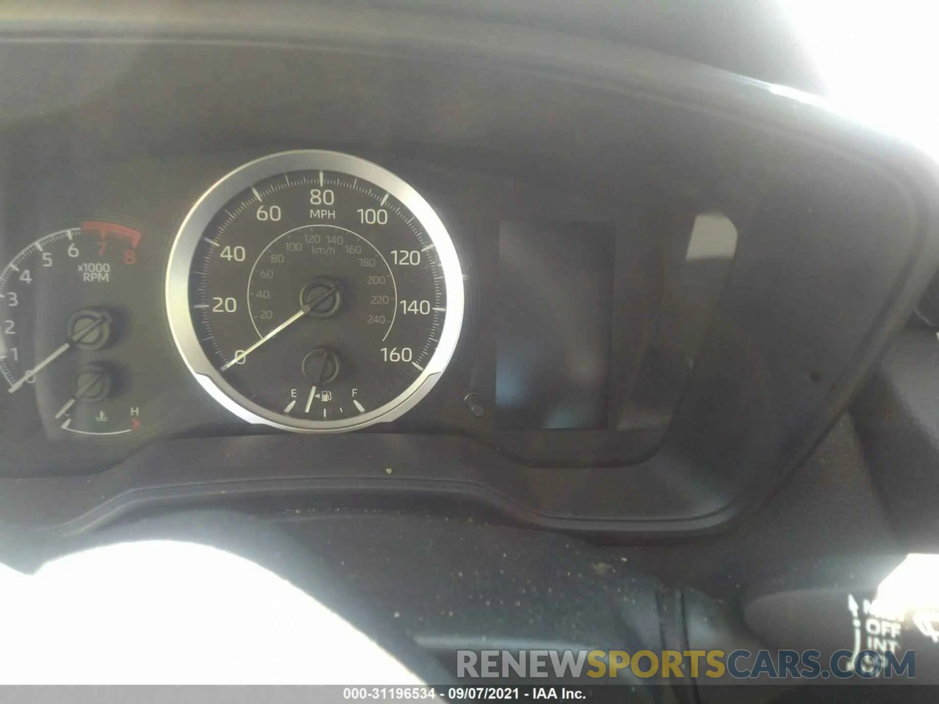 7 fotografías del automóvil dañado 5YFEPRAE2LP046634 TOYOTA COROLLA 2020