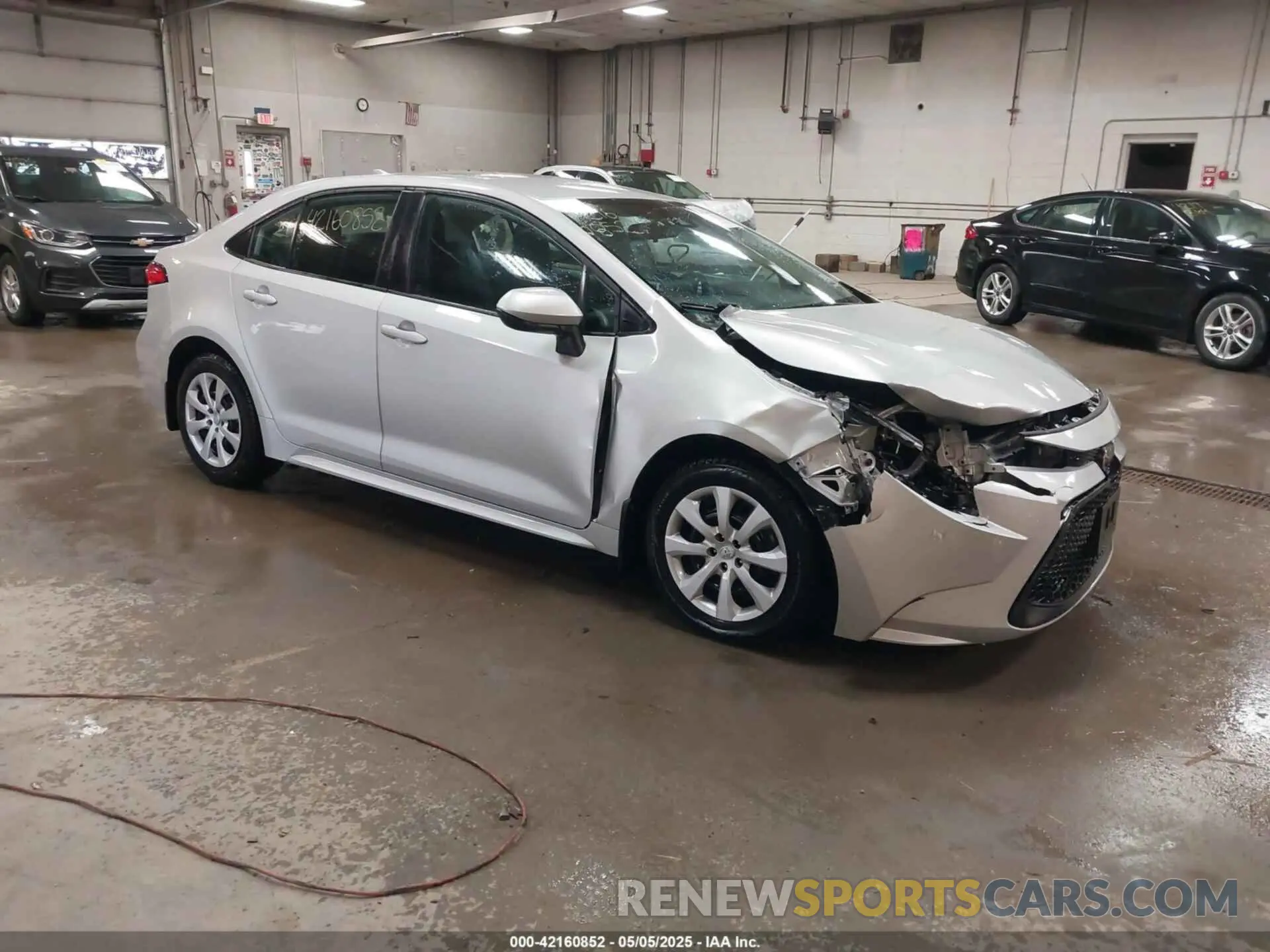 1 fotografías del automóvil dañado 5YFEPRAE2LP046679 TOYOTA COROLLA 2020