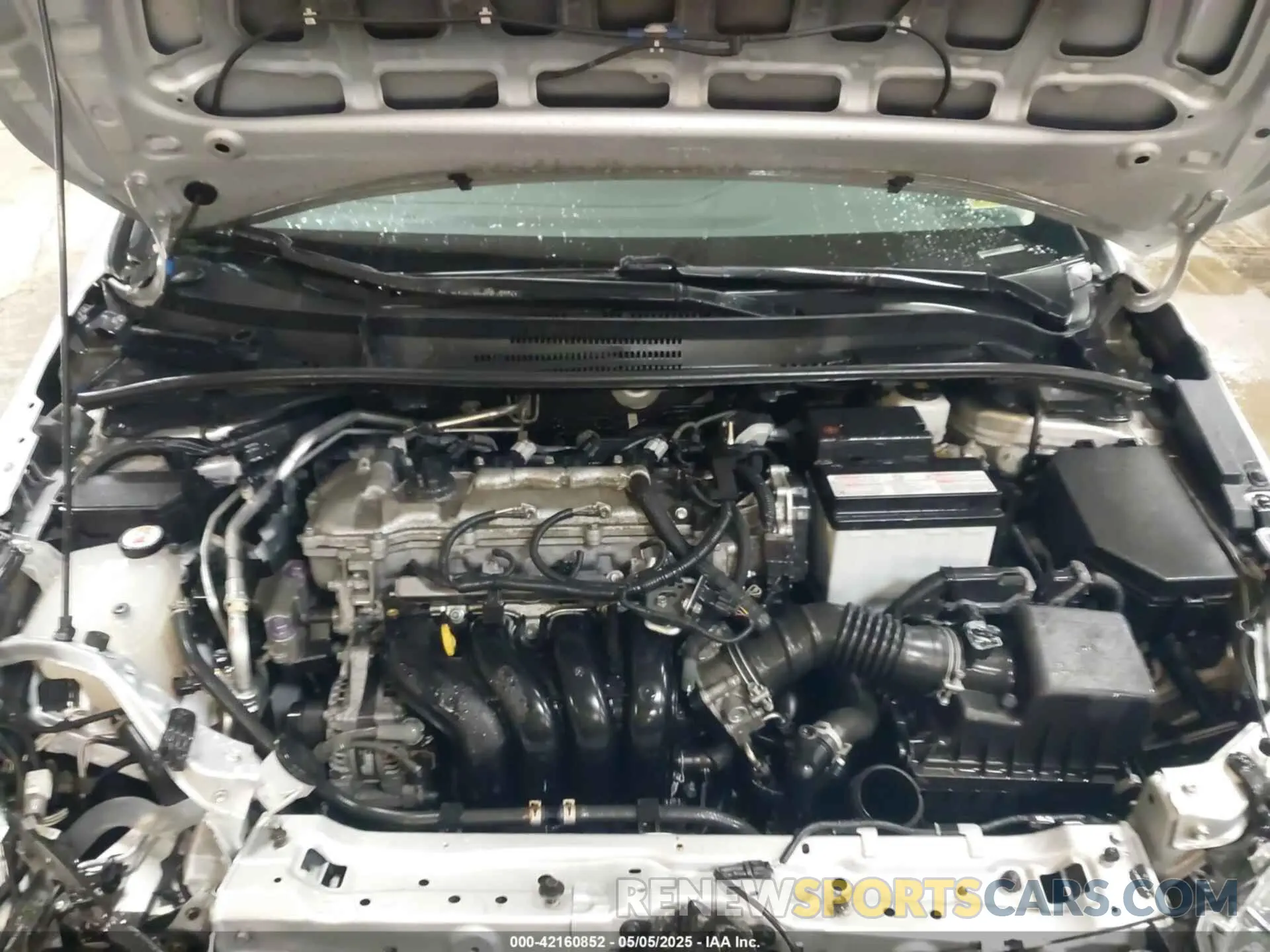 10 fotografías del automóvil dañado 5YFEPRAE2LP046679 TOYOTA COROLLA 2020