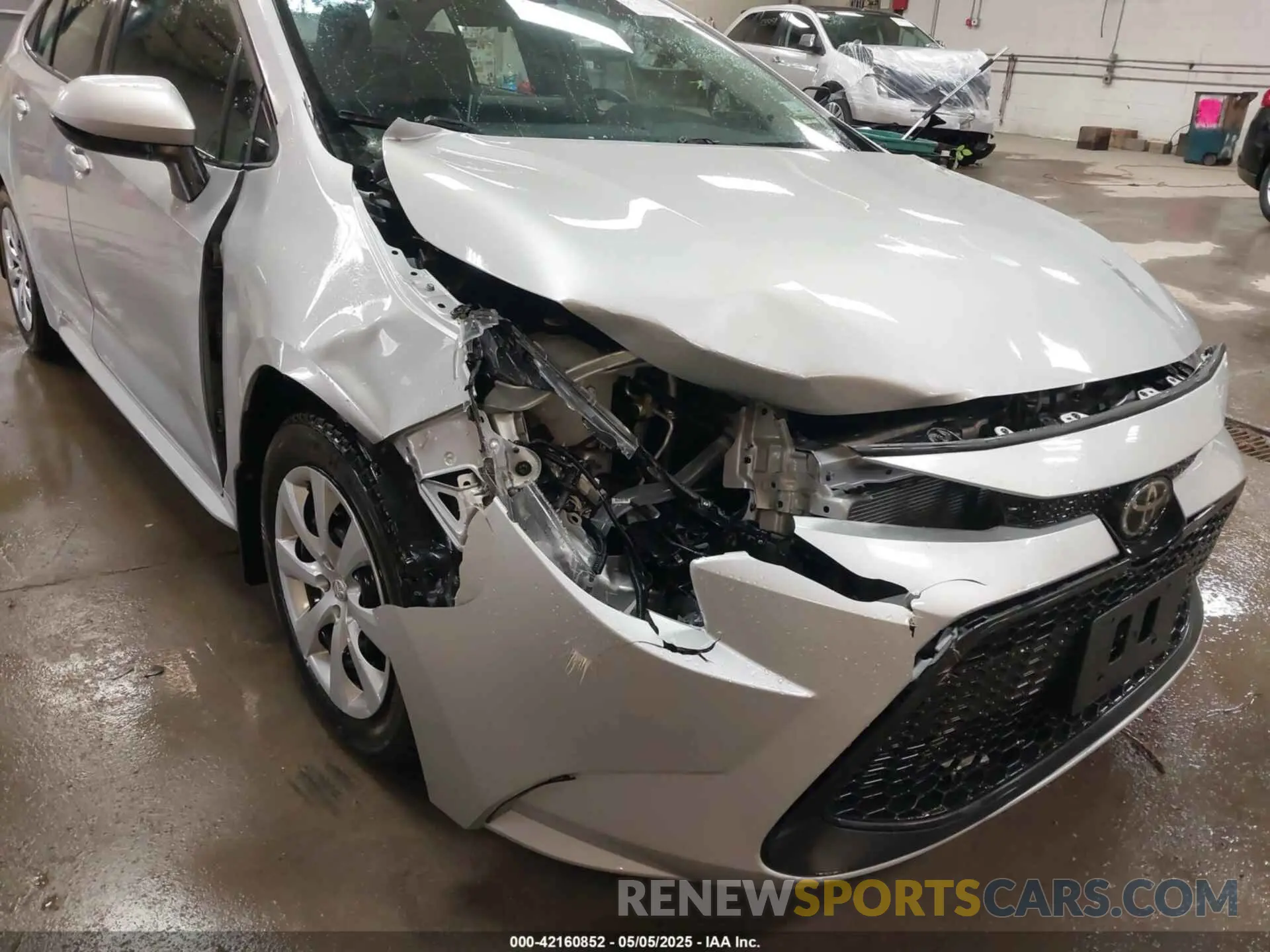 6 fotografías del automóvil dañado 5YFEPRAE2LP046679 TOYOTA COROLLA 2020