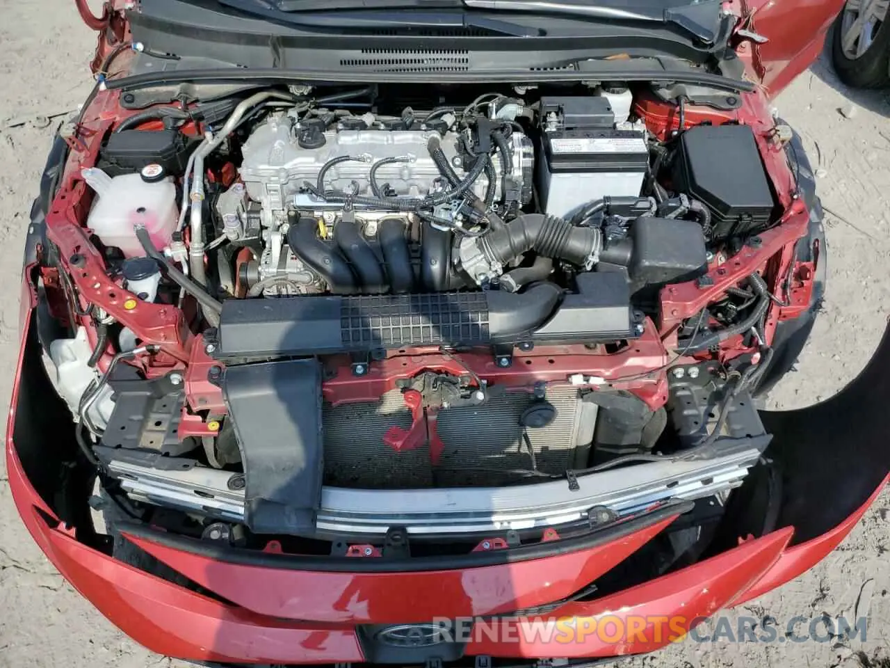 7 fotografías del automóvil dañado 5YFEPRAE2LP053177 TOYOTA COROLLA 2020