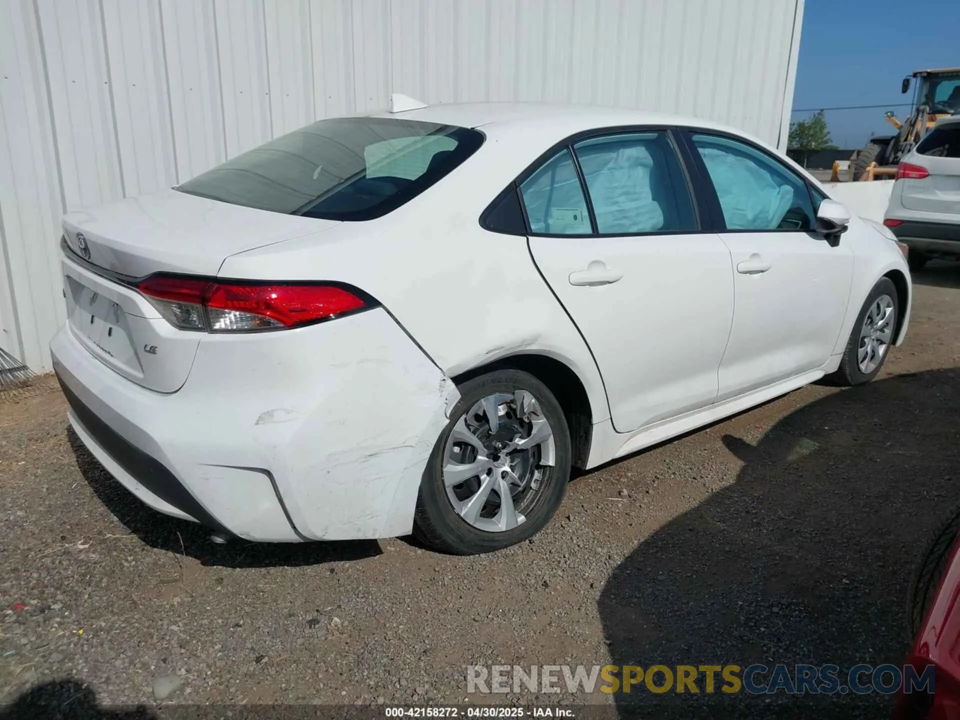 4 fotografías del automóvil dañado 5YFEPRAE2LP054099 TOYOTA COROLLA 2020