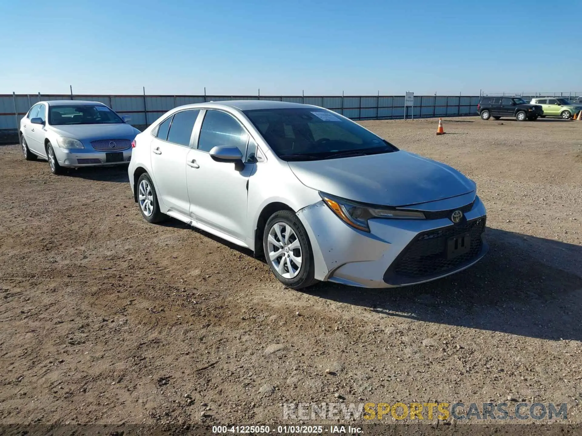 1 fotografías del automóvil dañado 5YFEPRAE2LP058685 TOYOTA COROLLA 2020