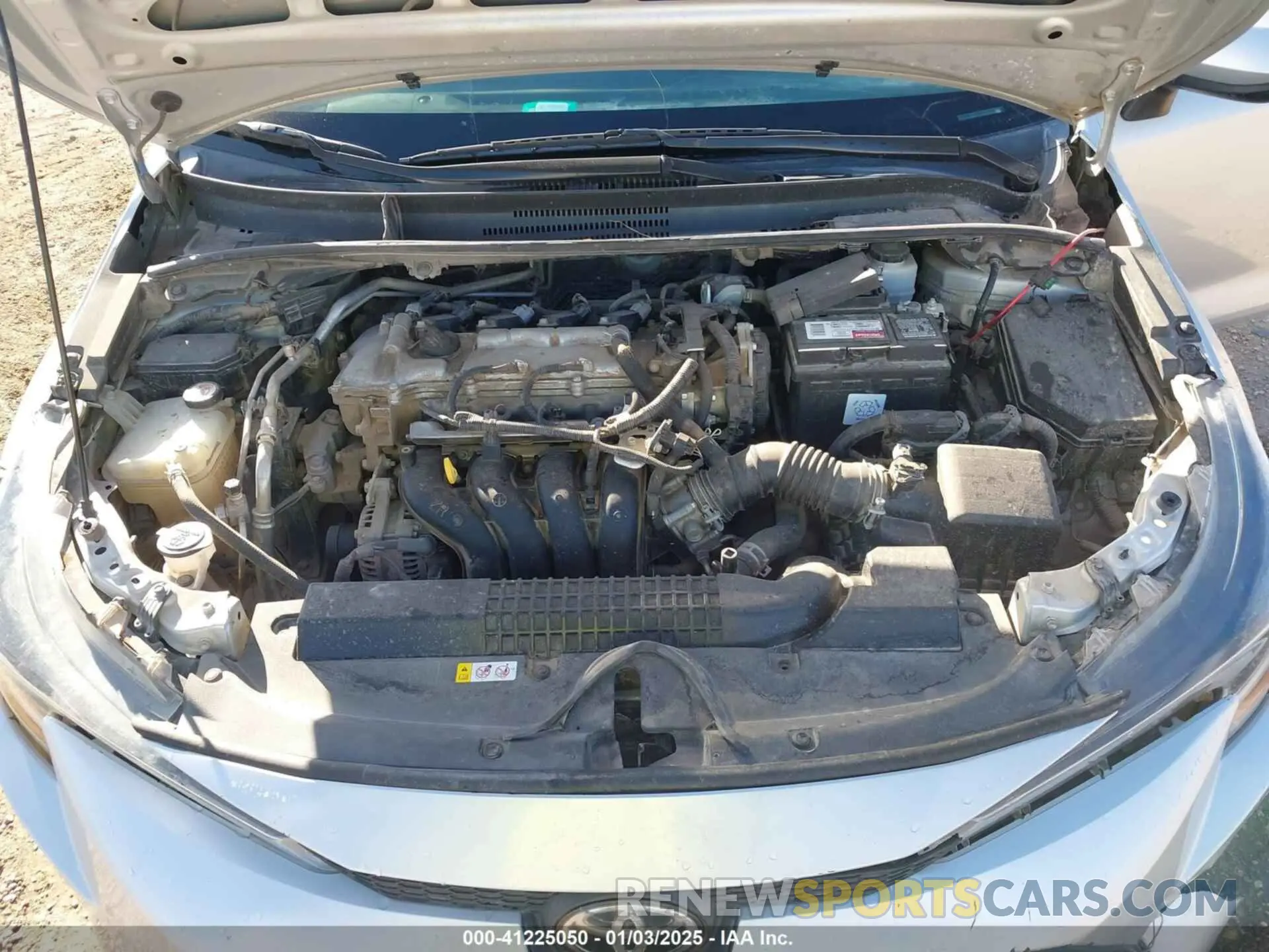 10 fotografías del automóvil dañado 5YFEPRAE2LP058685 TOYOTA COROLLA 2020