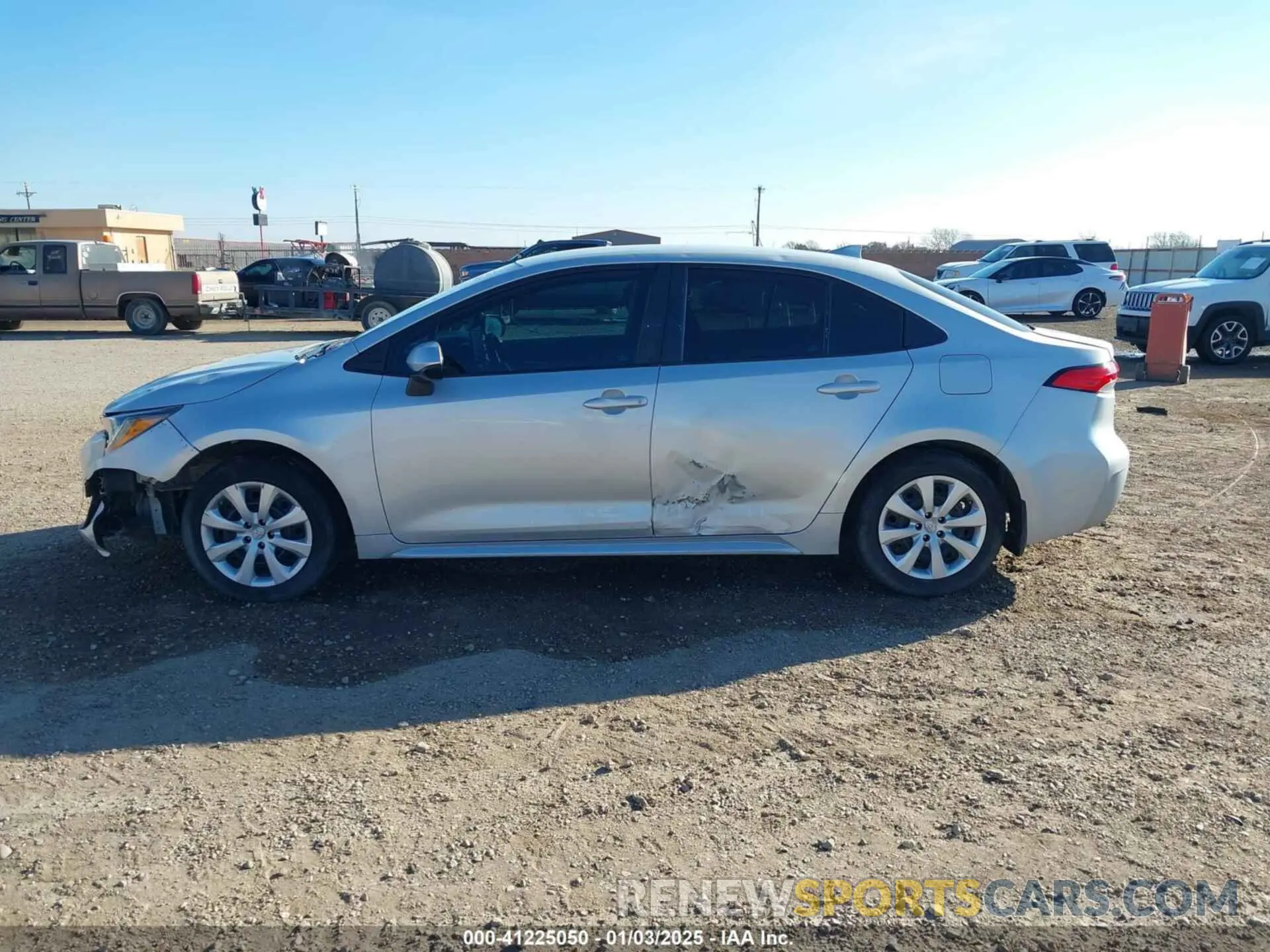 14 fotografías del automóvil dañado 5YFEPRAE2LP058685 TOYOTA COROLLA 2020