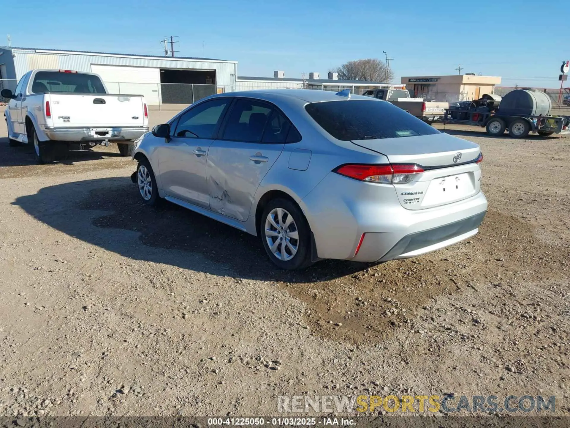 3 fotografías del automóvil dañado 5YFEPRAE2LP058685 TOYOTA COROLLA 2020
