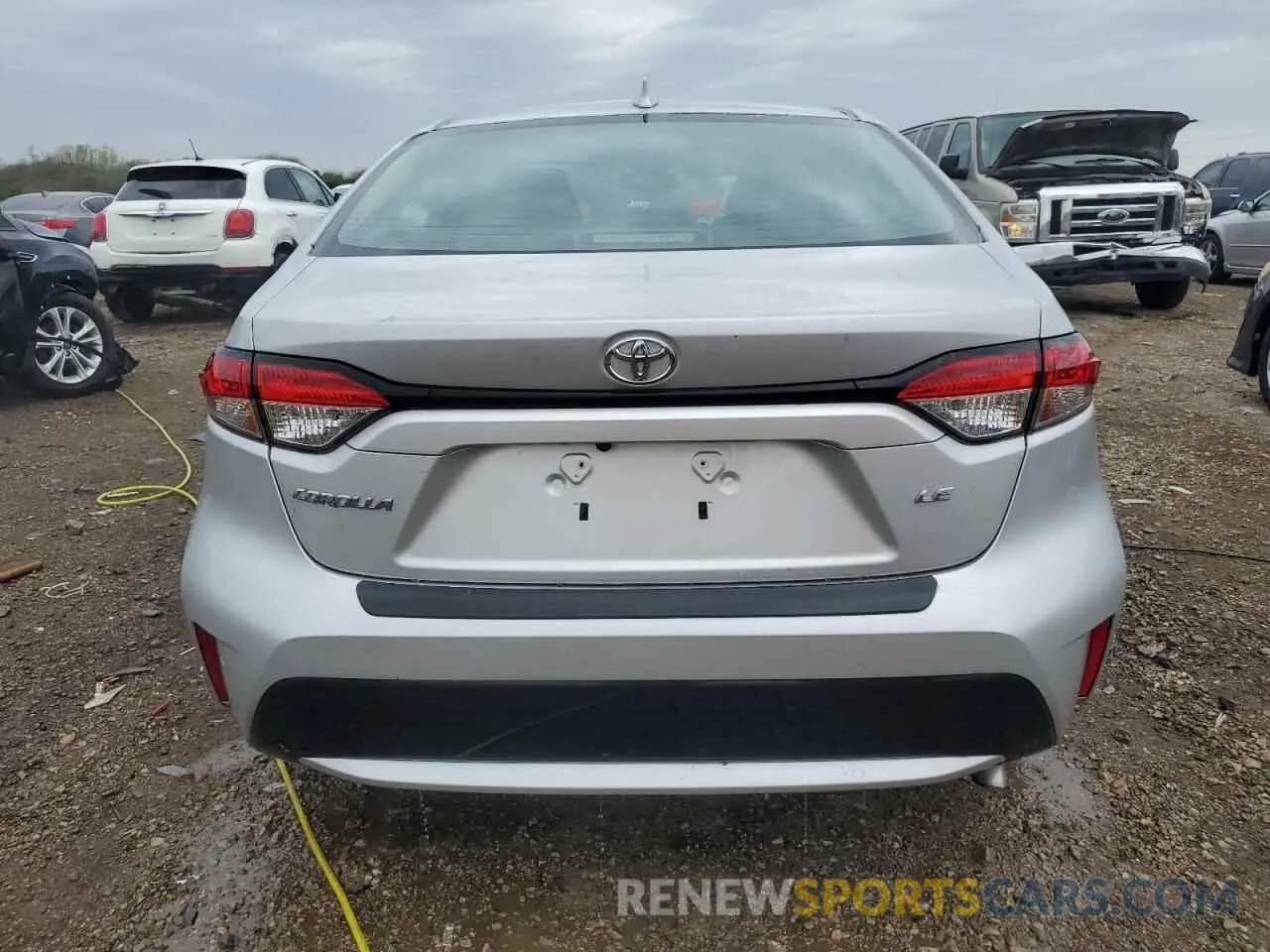 6 fotografías del automóvil dañado 5YFEPRAE2LP059349 TOYOTA COROLLA 2020