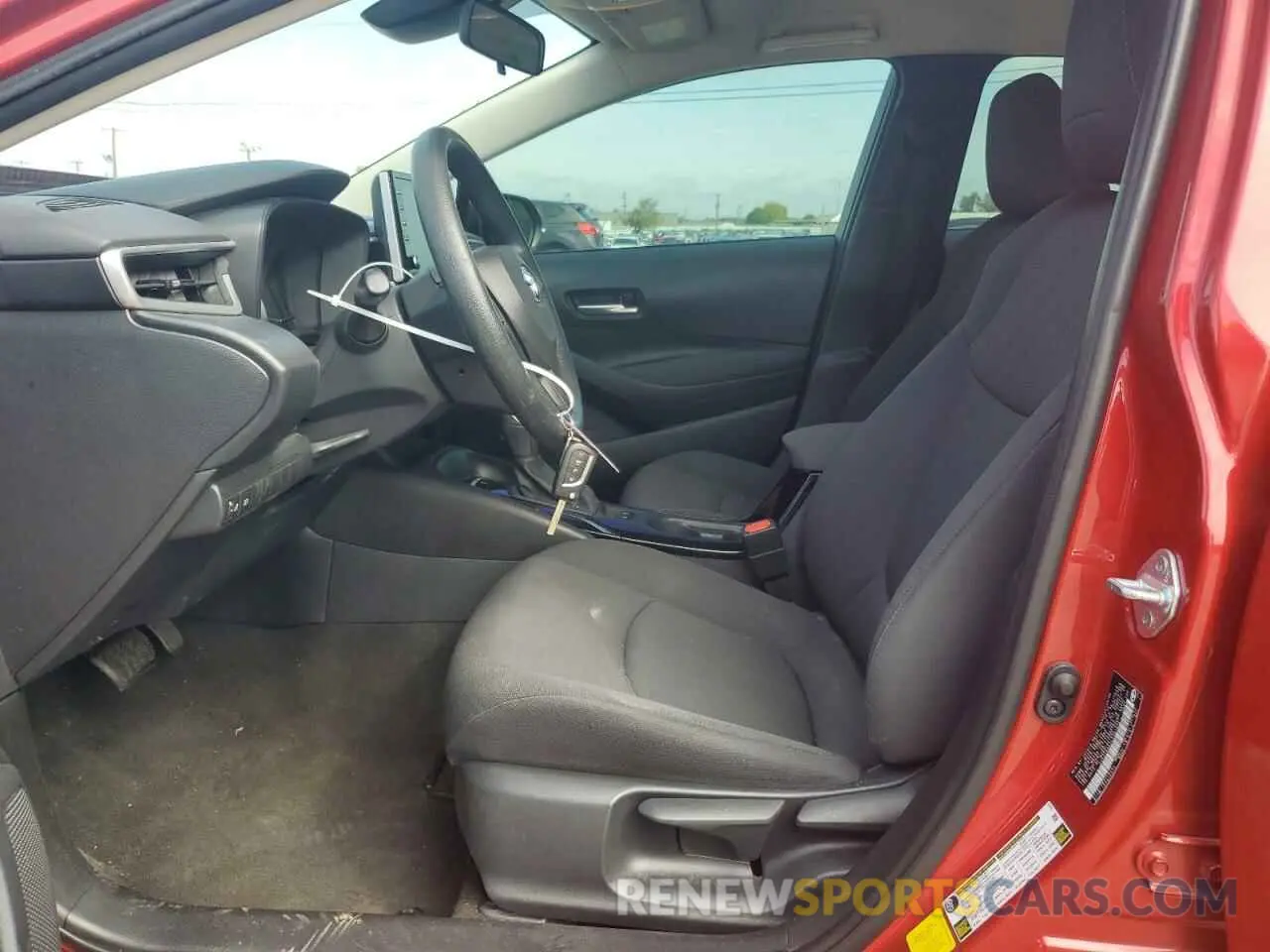7 fotografías del automóvil dañado 5YFEPRAE2LP067936 TOYOTA COROLLA 2020