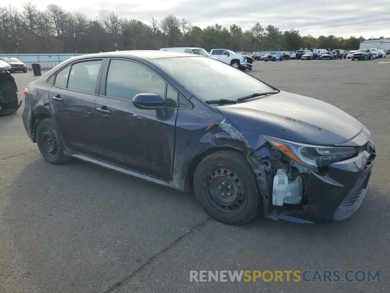 4 fotografías del automóvil dañado 5YFEPRAE2LP069136 TOYOTA COROLLA 2020