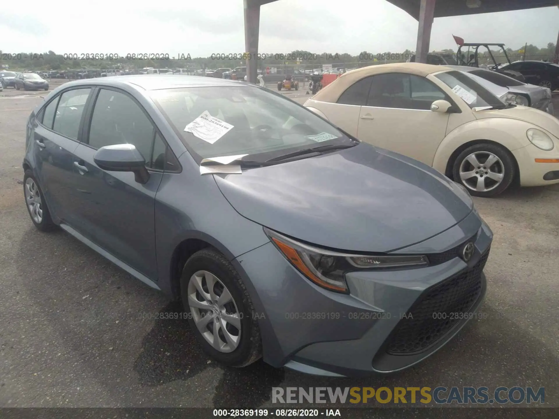 1 fotografías del automóvil dañado 5YFEPRAE2LP073686 TOYOTA COROLLA 2020