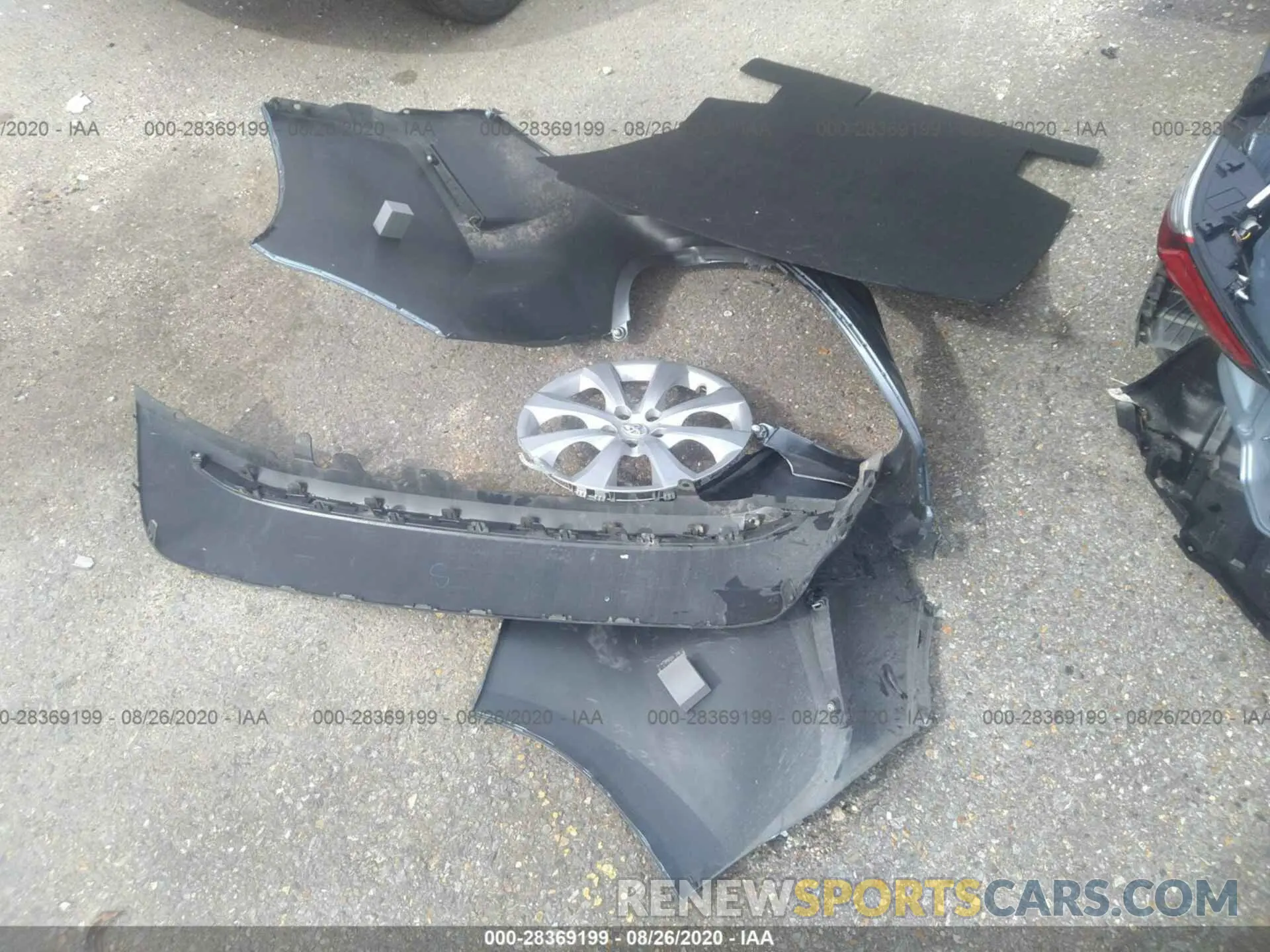 12 fotografías del automóvil dañado 5YFEPRAE2LP073686 TOYOTA COROLLA 2020