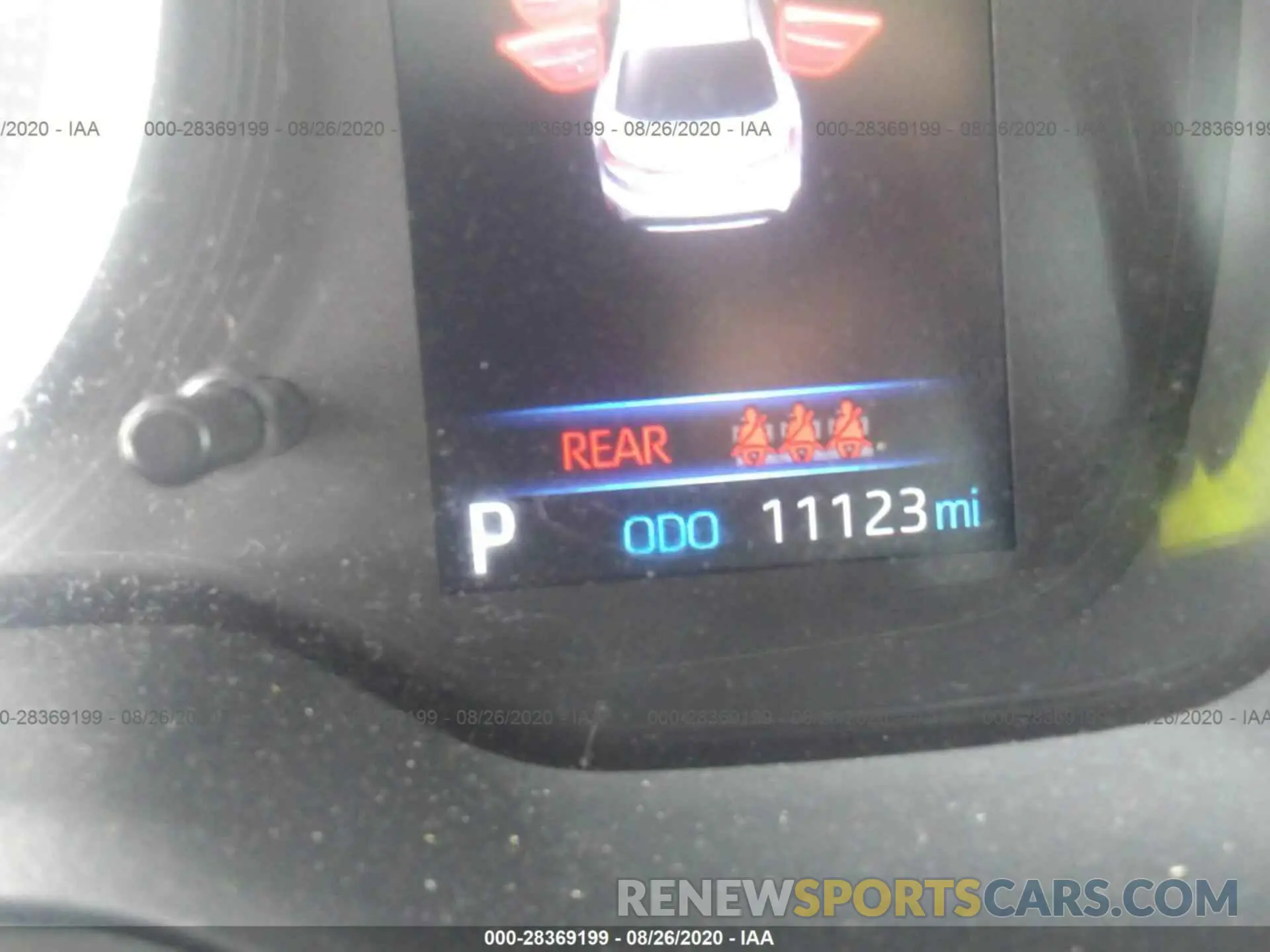 7 fotografías del automóvil dañado 5YFEPRAE2LP073686 TOYOTA COROLLA 2020