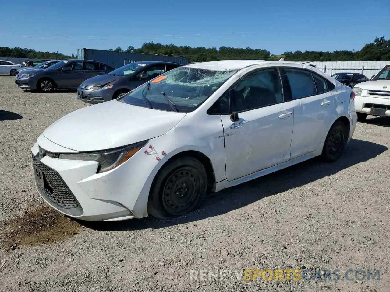 1 fotografías del automóvil dañado 5YFEPRAE2LP077169 TOYOTA COROLLA 2020