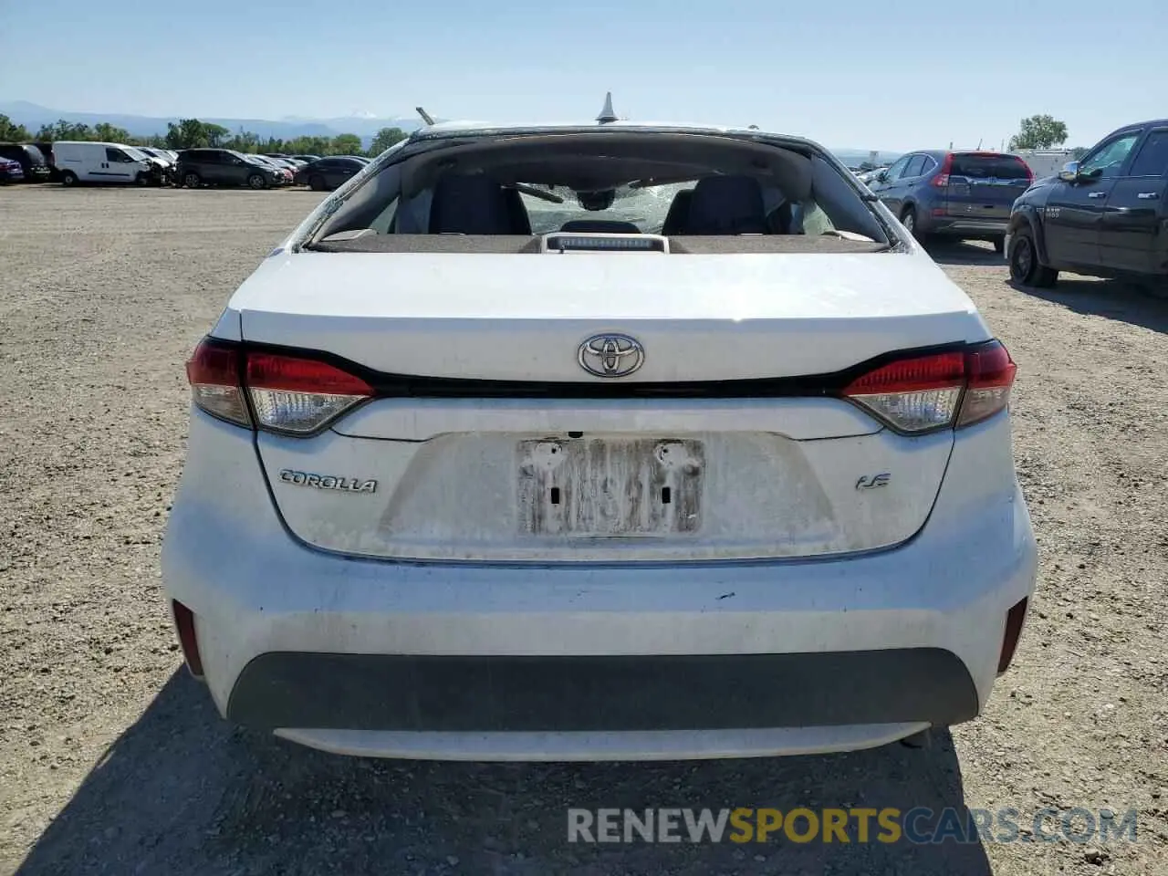 6 fotografías del automóvil dañado 5YFEPRAE2LP077169 TOYOTA COROLLA 2020