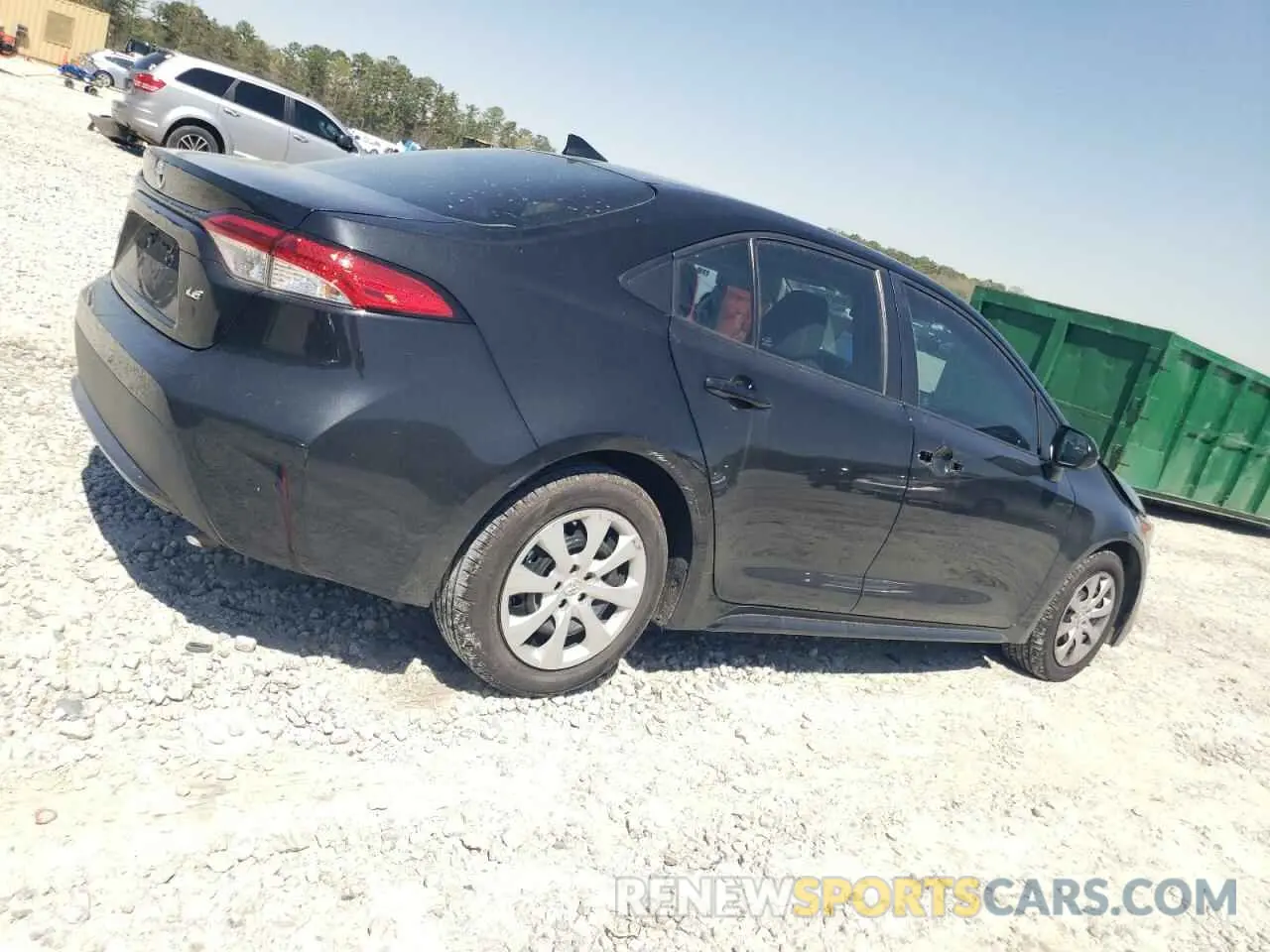 3 fotografías del automóvil dañado 5YFEPRAE2LP087961 TOYOTA COROLLA 2020