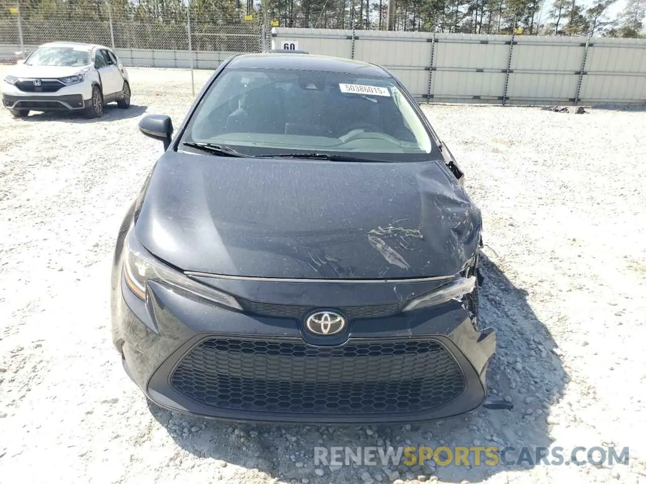 5 fotografías del automóvil dañado 5YFEPRAE2LP087961 TOYOTA COROLLA 2020