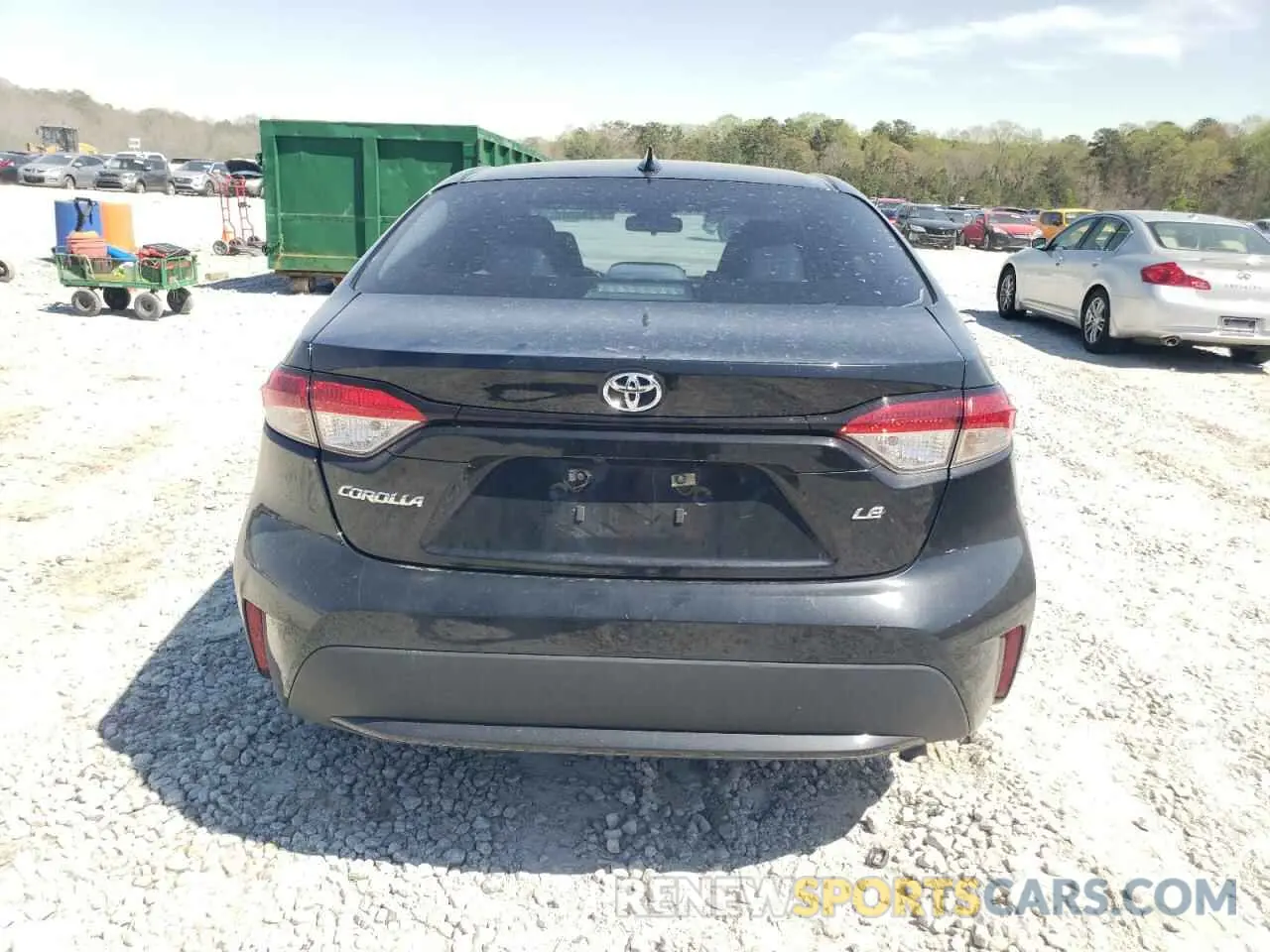 6 fotografías del automóvil dañado 5YFEPRAE2LP087961 TOYOTA COROLLA 2020