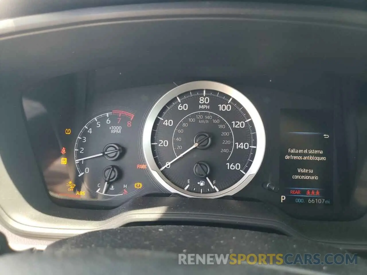 9 fotografías del automóvil dañado 5YFEPRAE2LP087961 TOYOTA COROLLA 2020