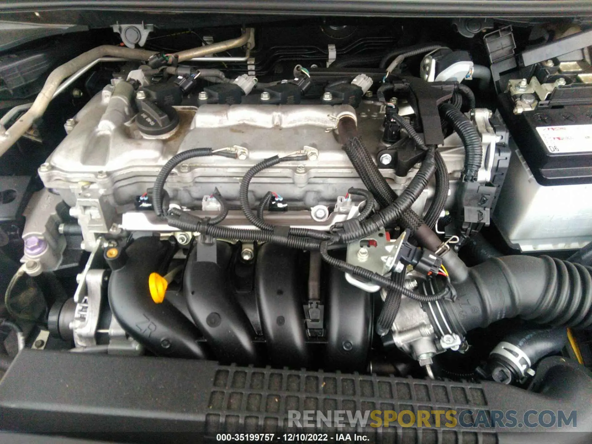 10 fotografías del automóvil dañado 5YFEPRAE2LP095087 TOYOTA COROLLA 2020