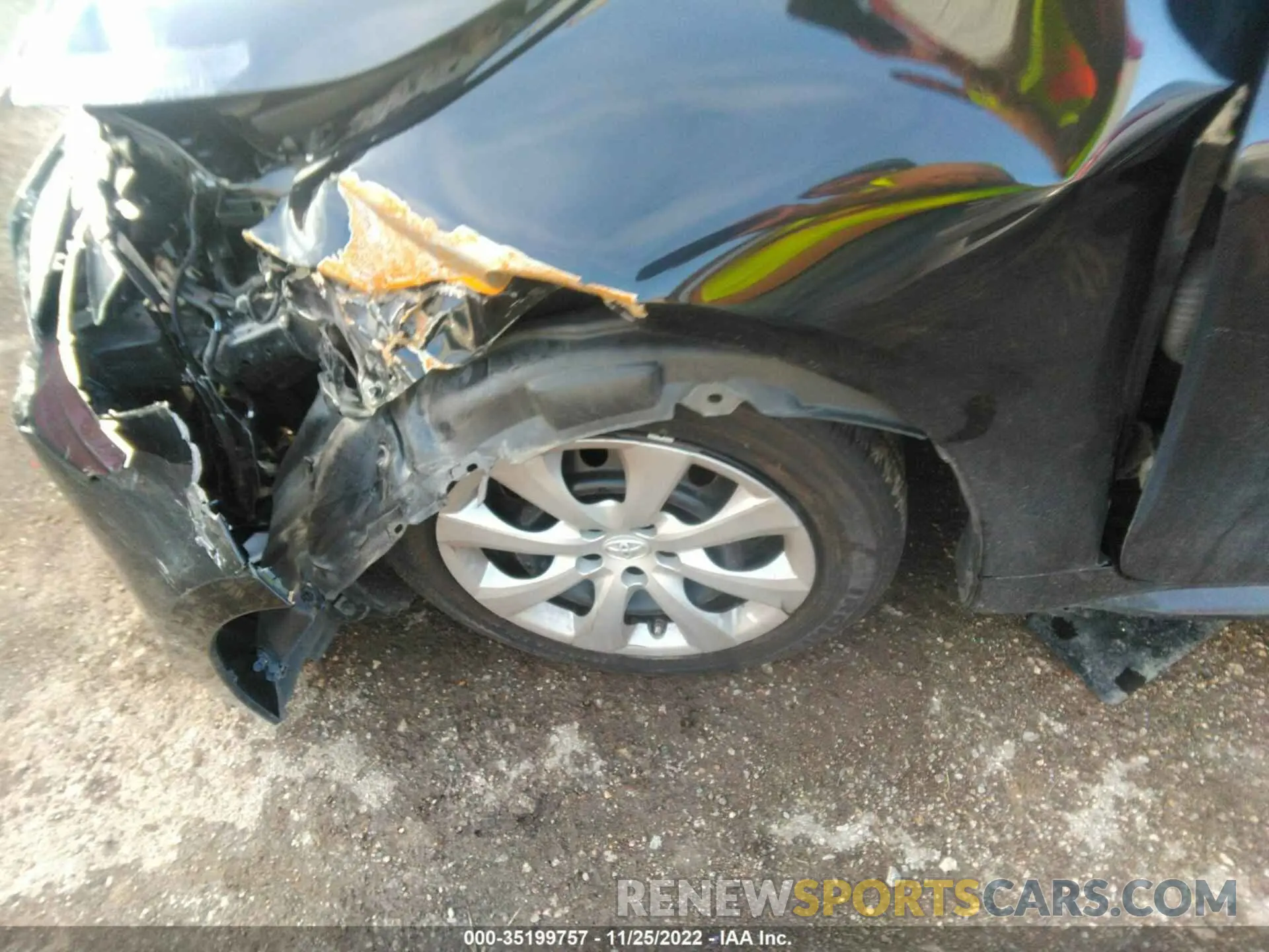 12 fotografías del automóvil dañado 5YFEPRAE2LP095087 TOYOTA COROLLA 2020