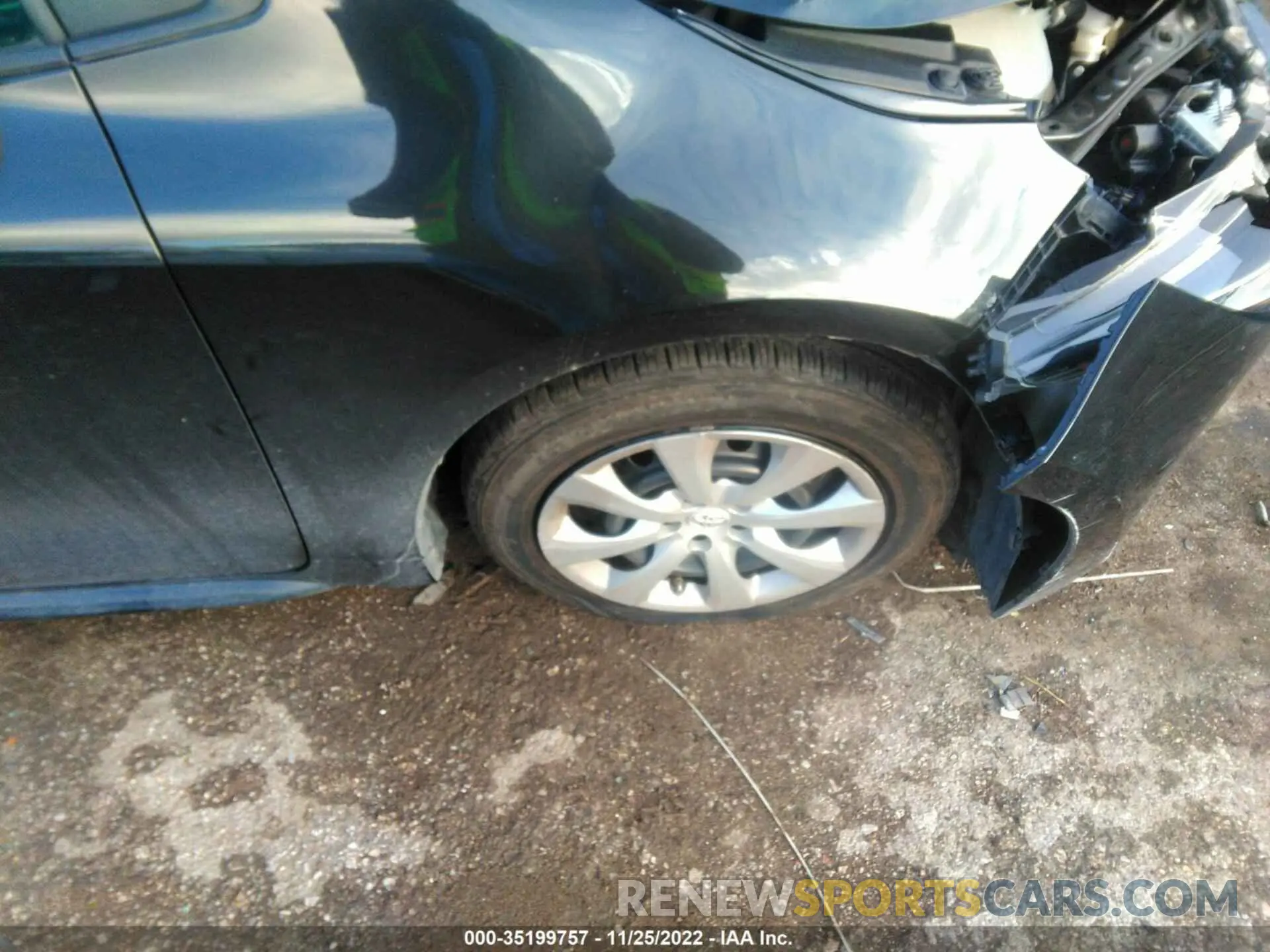 14 fotografías del automóvil dañado 5YFEPRAE2LP095087 TOYOTA COROLLA 2020