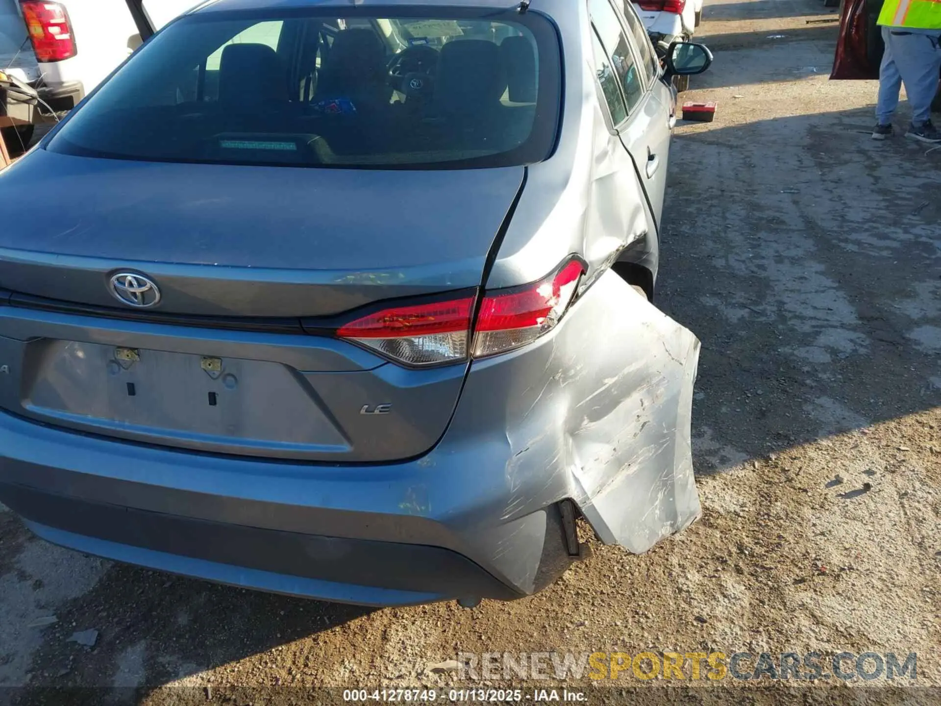 18 fotografías del automóvil dañado 5YFEPRAE2LP096627 TOYOTA COROLLA 2020
