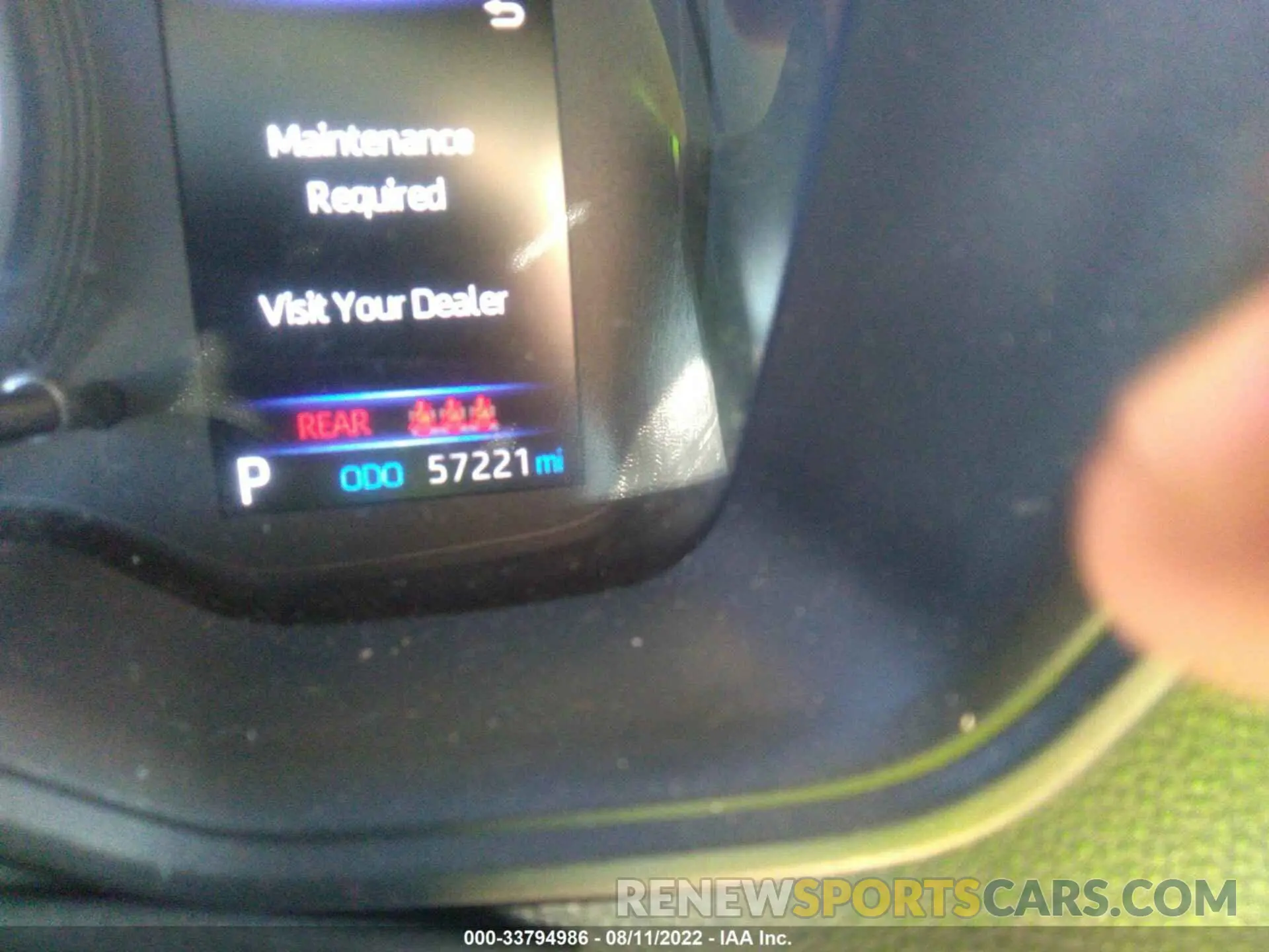 7 fotografías del automóvil dañado 5YFEPRAE2LP098751 TOYOTA COROLLA 2020
