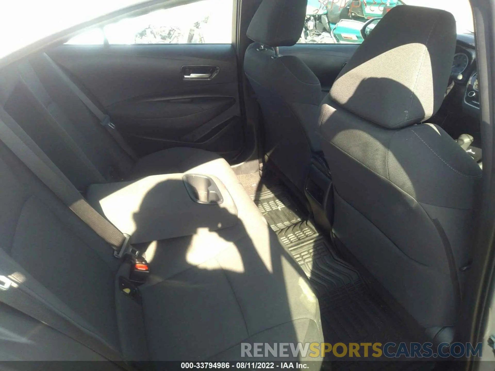 8 fotografías del automóvil dañado 5YFEPRAE2LP098751 TOYOTA COROLLA 2020