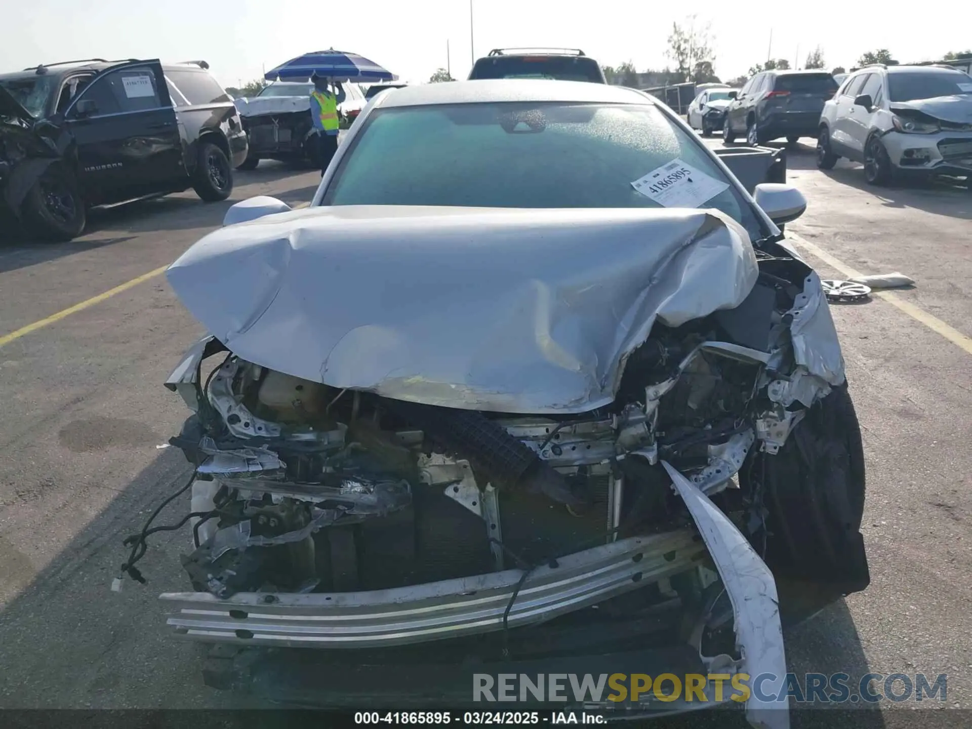 13 fotografías del automóvil dañado 5YFEPRAE2LP099334 TOYOTA COROLLA 2020