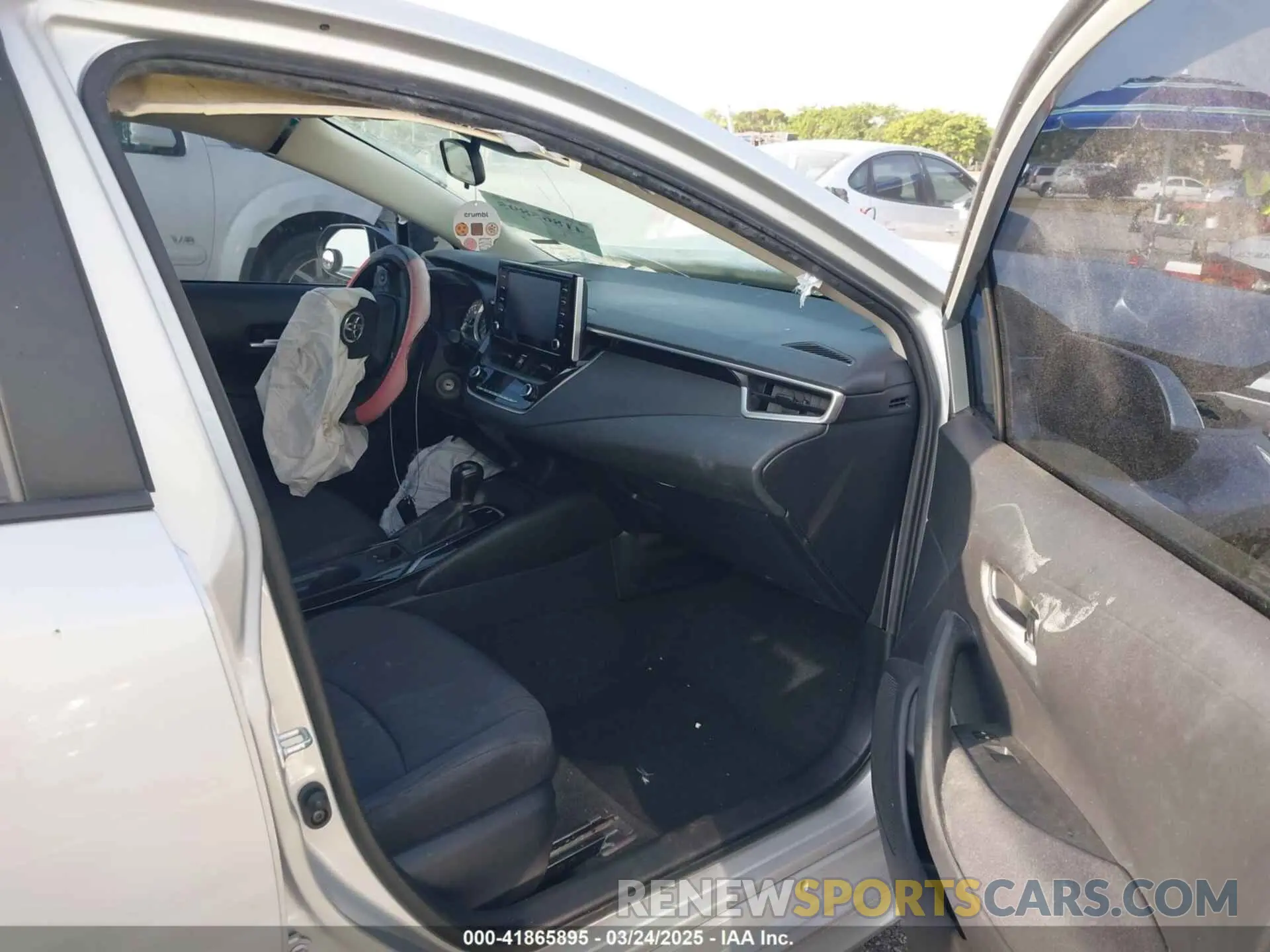 5 fotografías del automóvil dañado 5YFEPRAE2LP099334 TOYOTA COROLLA 2020