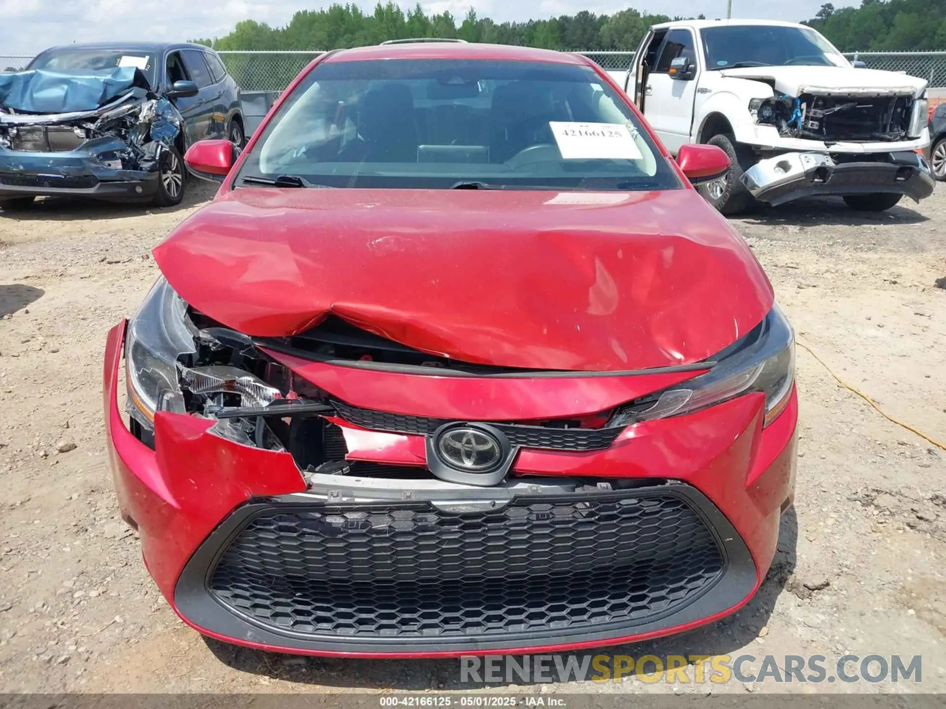 12 fotografías del automóvil dañado 5YFEPRAE2LP105200 TOYOTA COROLLA 2020