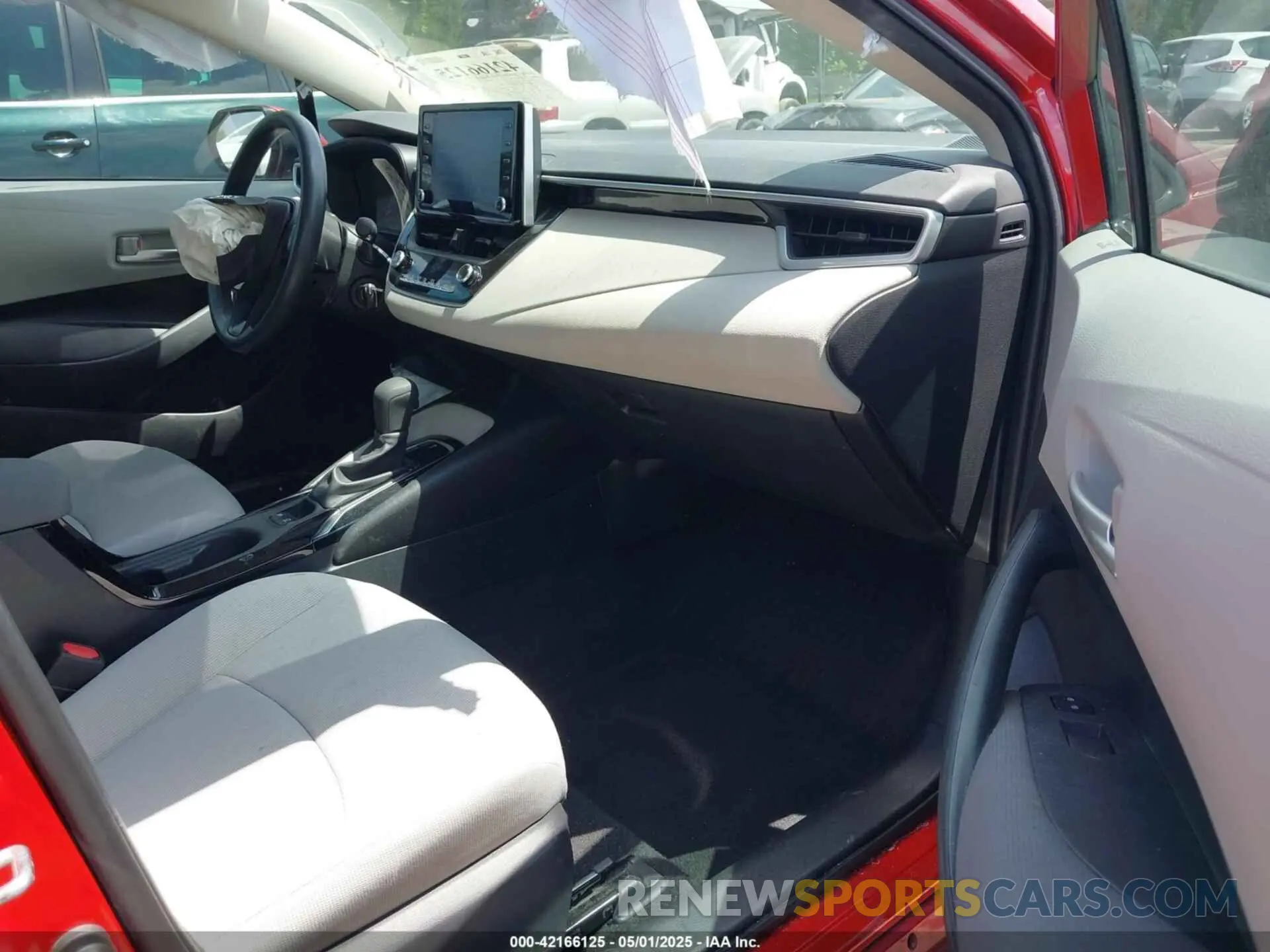 5 fotografías del automóvil dañado 5YFEPRAE2LP105200 TOYOTA COROLLA 2020