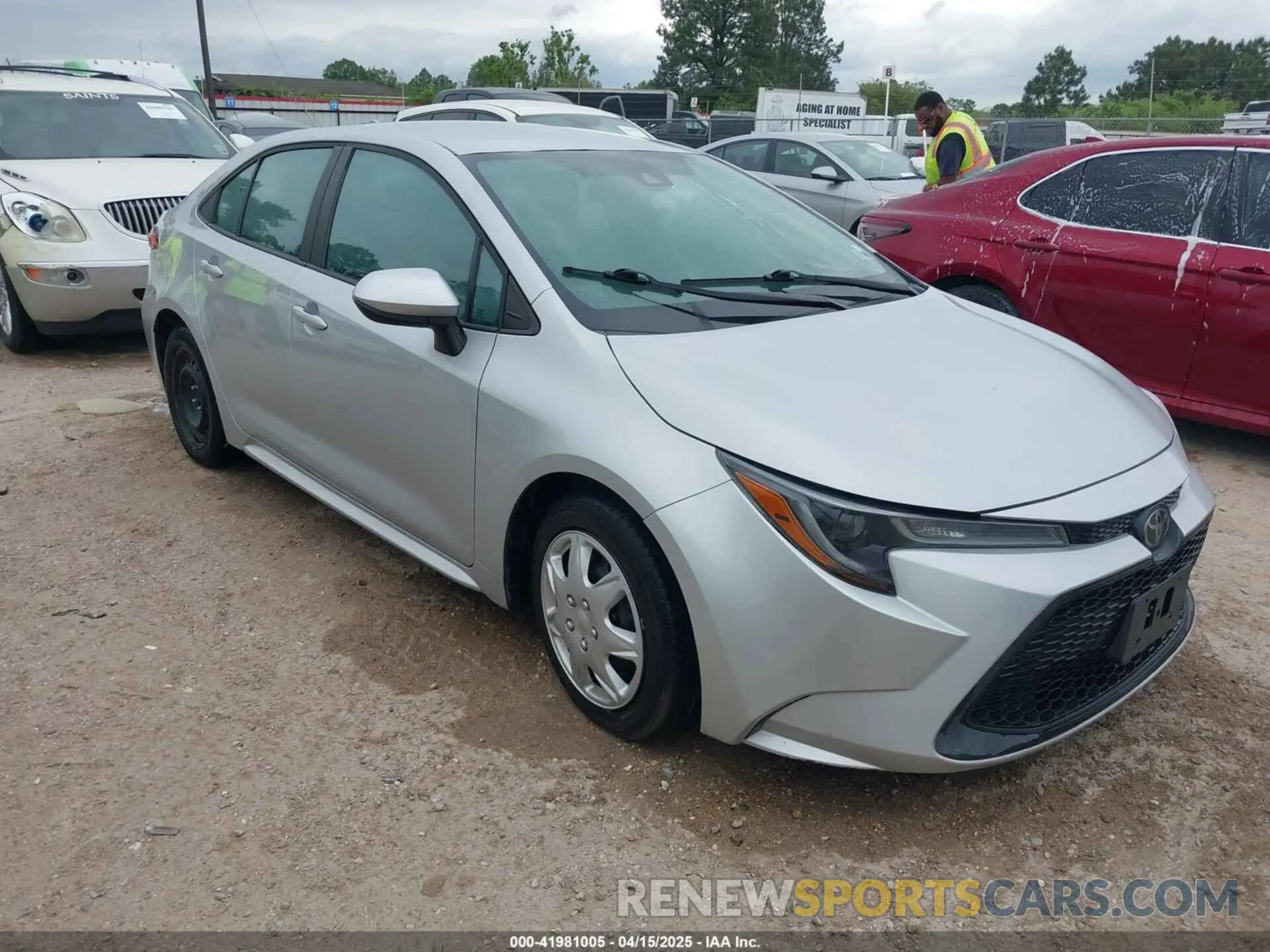 1 fotografías del automóvil dañado 5YFEPRAE2LP106427 TOYOTA COROLLA 2020