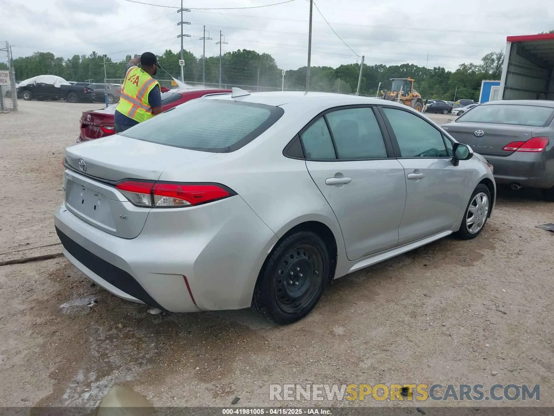 4 fotografías del automóvil dañado 5YFEPRAE2LP106427 TOYOTA COROLLA 2020