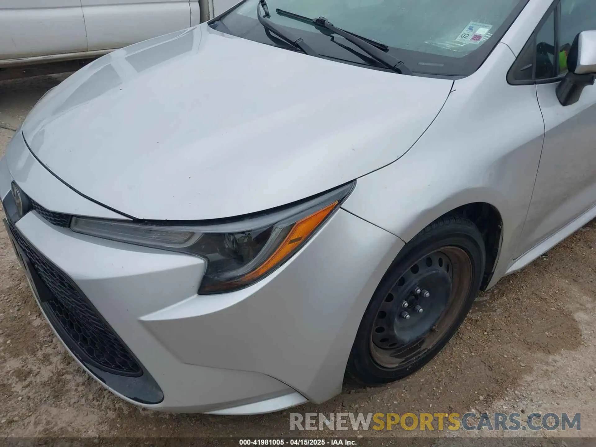 6 fotografías del automóvil dañado 5YFEPRAE2LP106427 TOYOTA COROLLA 2020