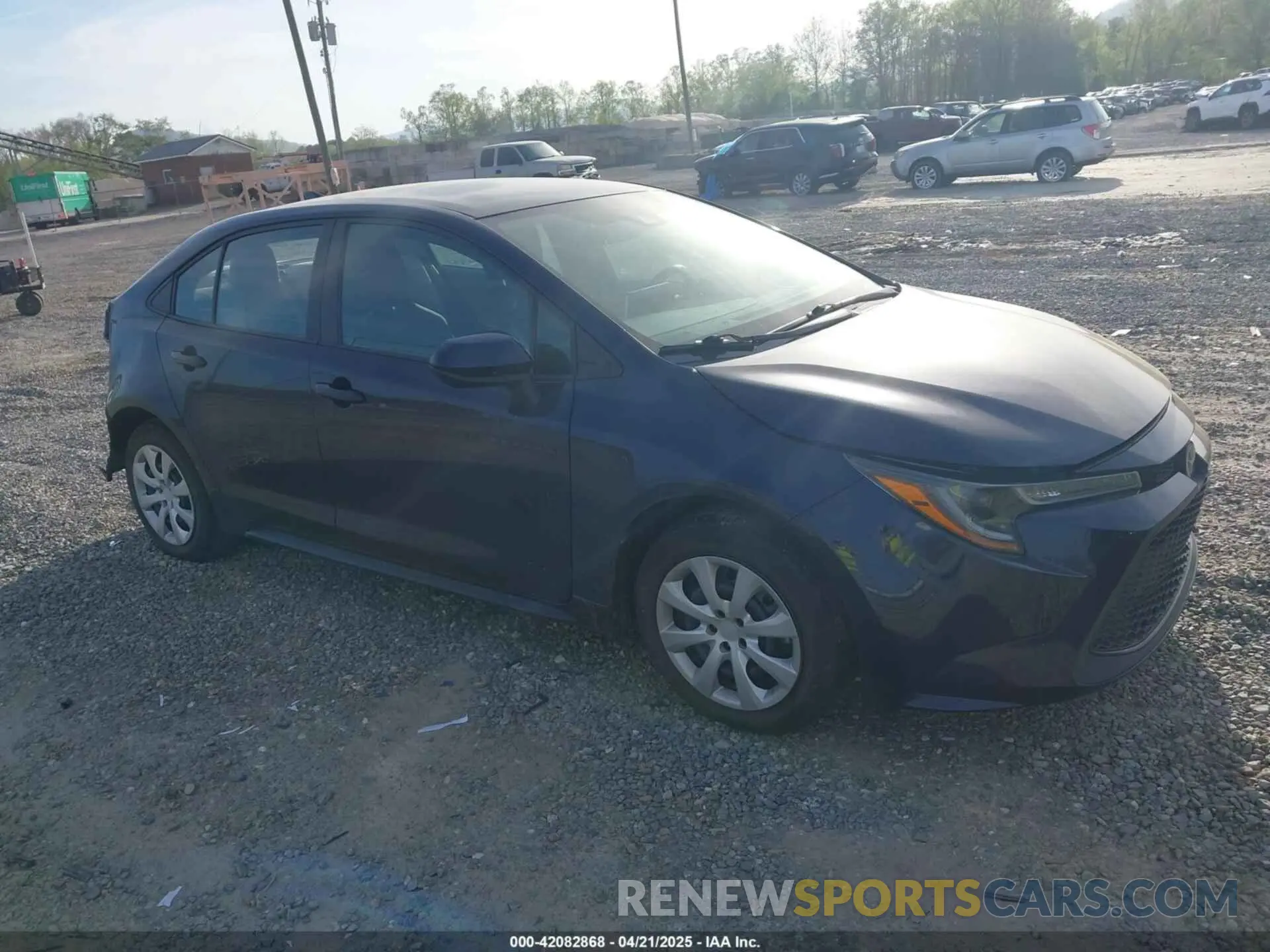 1 fotografías del automóvil dañado 5YFEPRAE2LP110672 TOYOTA COROLLA 2020