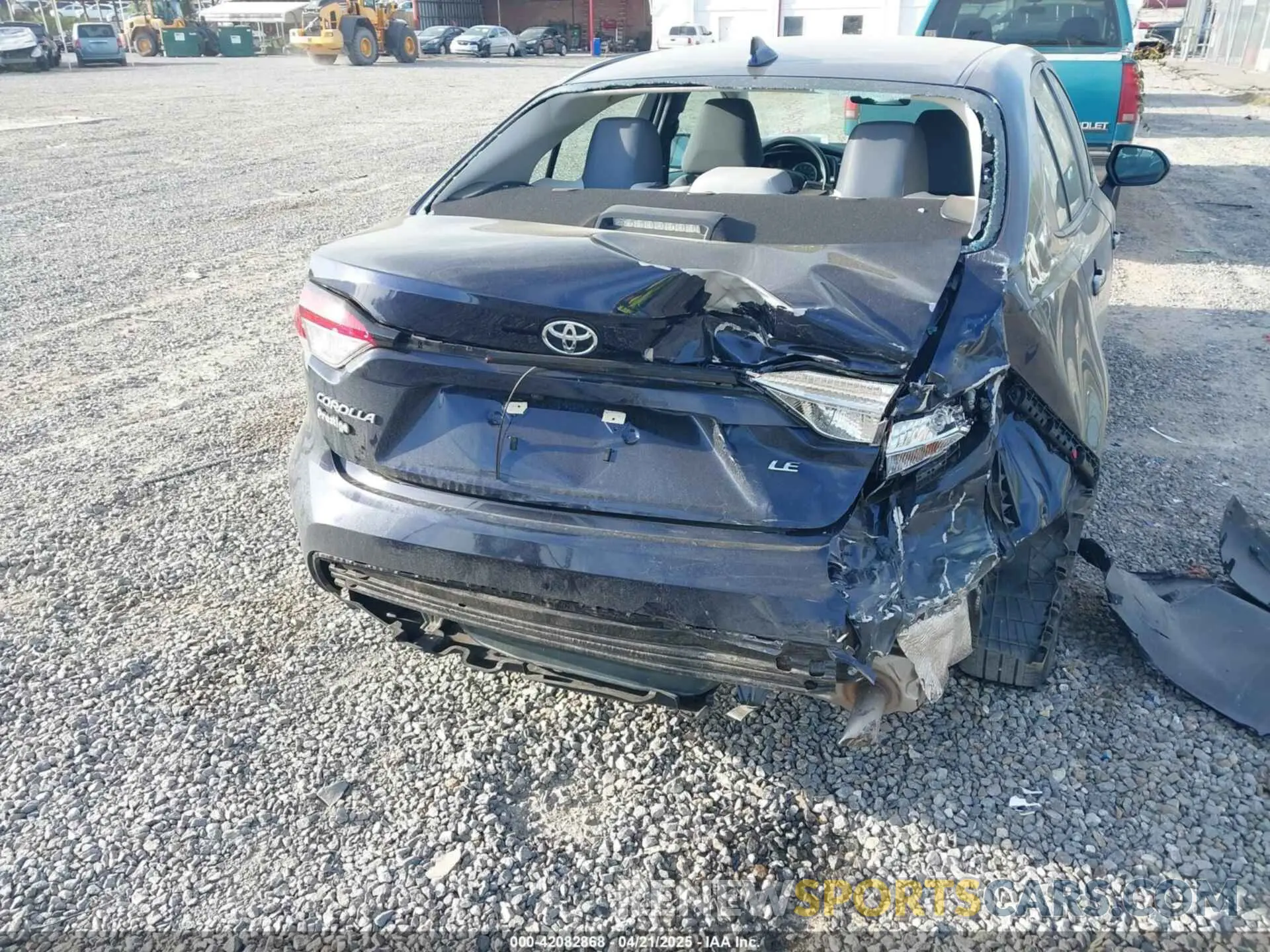 6 fotografías del automóvil dañado 5YFEPRAE2LP110672 TOYOTA COROLLA 2020