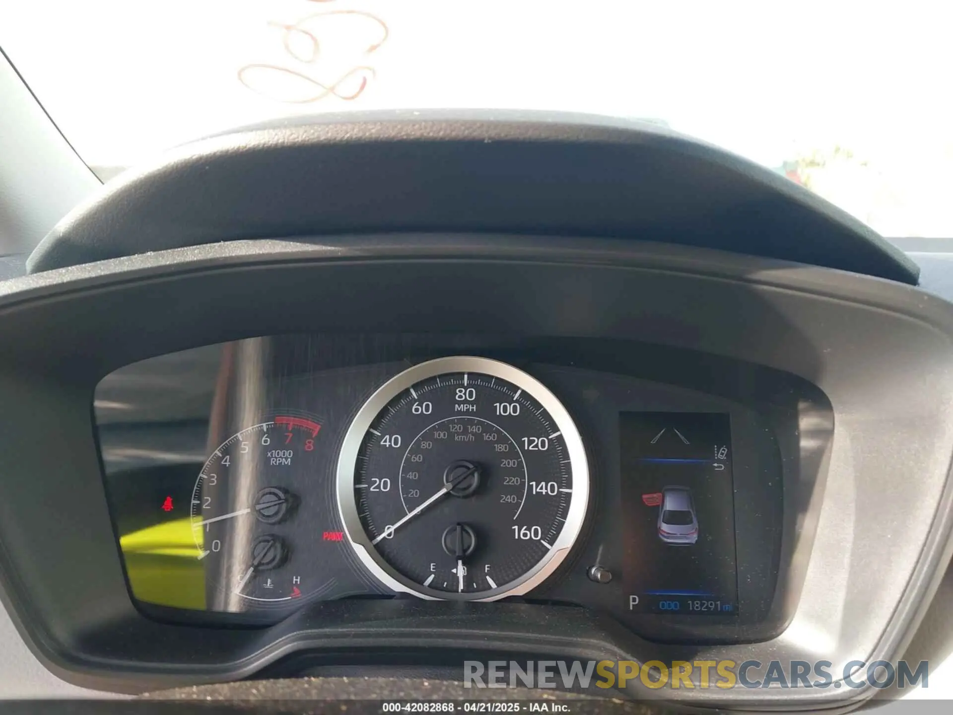 7 fotografías del automóvil dañado 5YFEPRAE2LP110672 TOYOTA COROLLA 2020