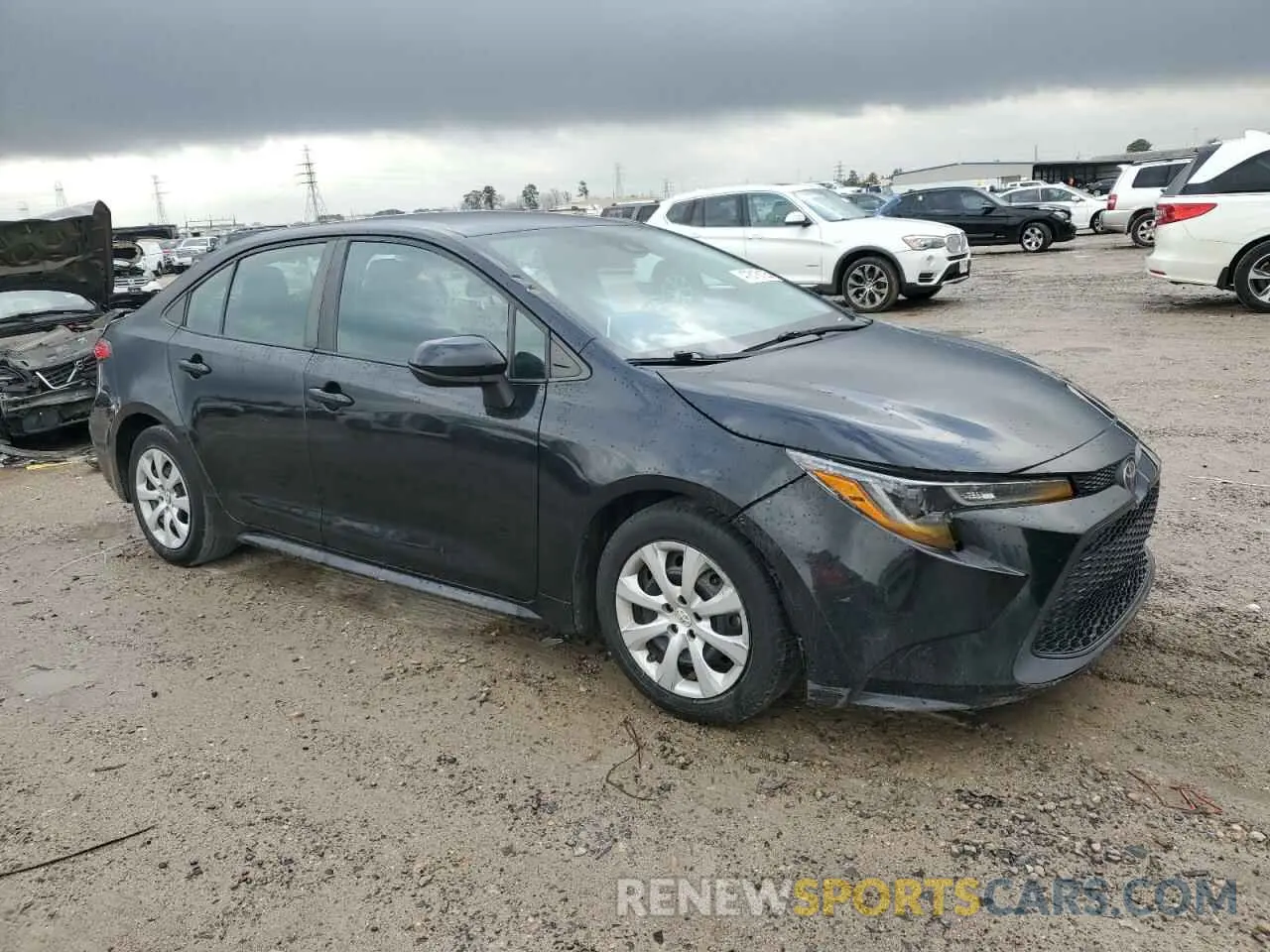 4 fotografías del automóvil dañado 5YFEPRAE2LP116973 TOYOTA COROLLA 2020