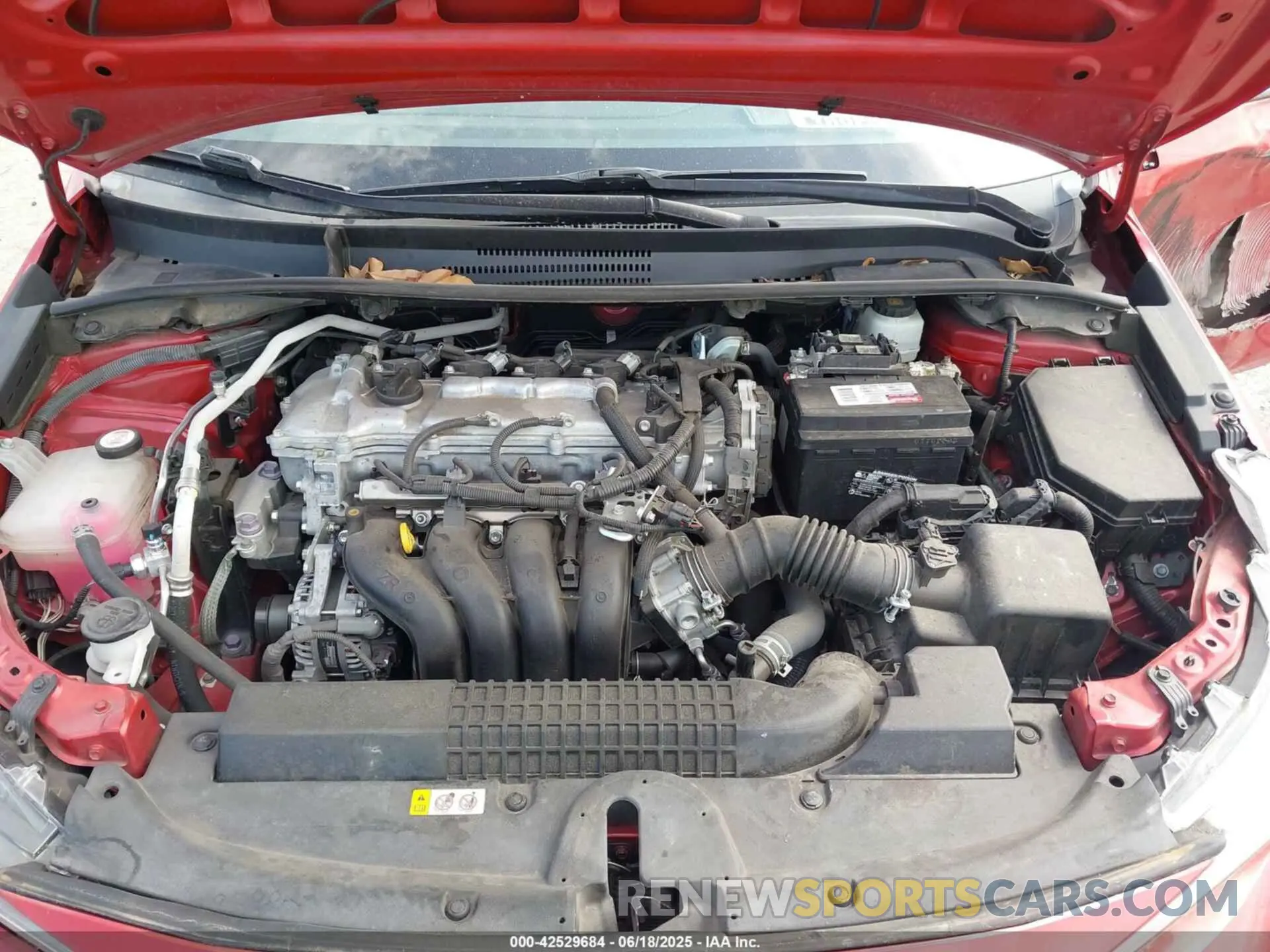 10 fotografías del automóvil dañado 5YFEPRAE2LP123079 TOYOTA COROLLA 2020