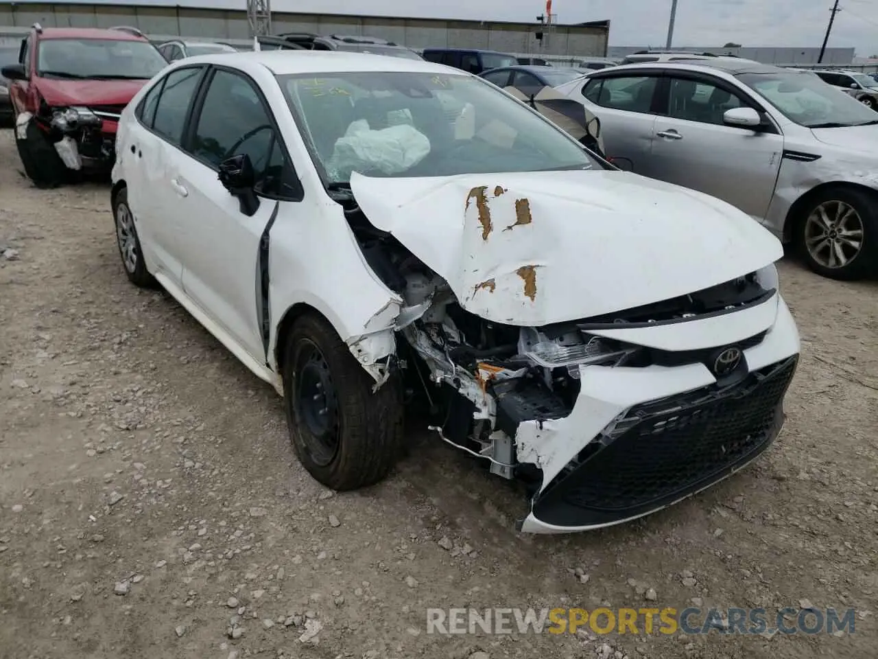 1 fotografías del automóvil dañado 5YFEPRAE2LP125950 TOYOTA COROLLA 2020