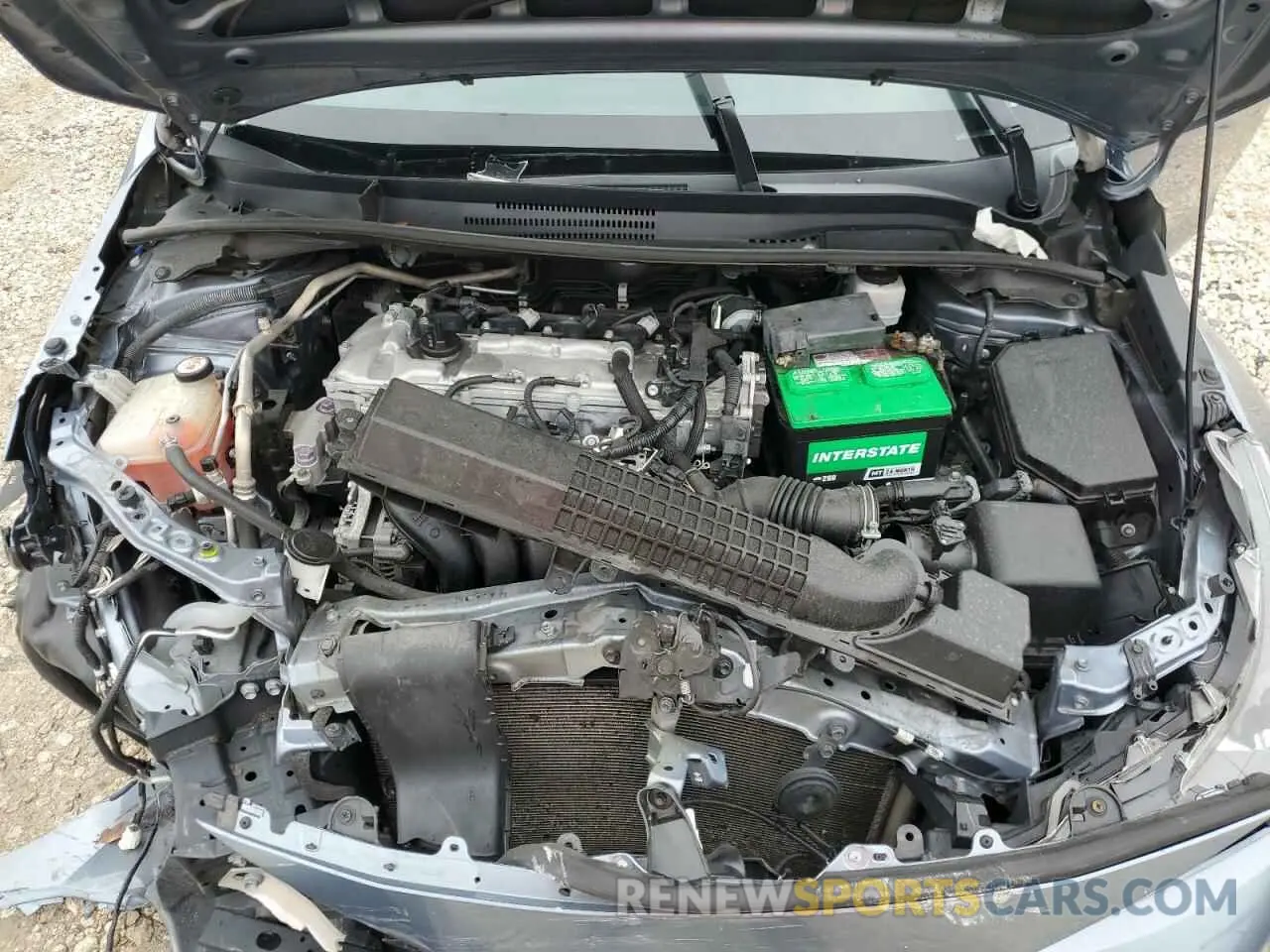 11 fotografías del automóvil dañado 5YFEPRAE2LP134048 TOYOTA COROLLA 2020