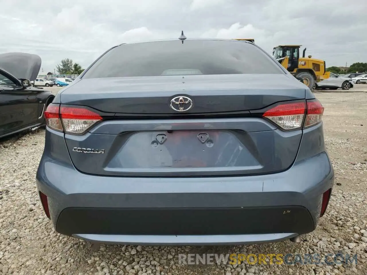 6 fotografías del automóvil dañado 5YFEPRAE2LP134048 TOYOTA COROLLA 2020